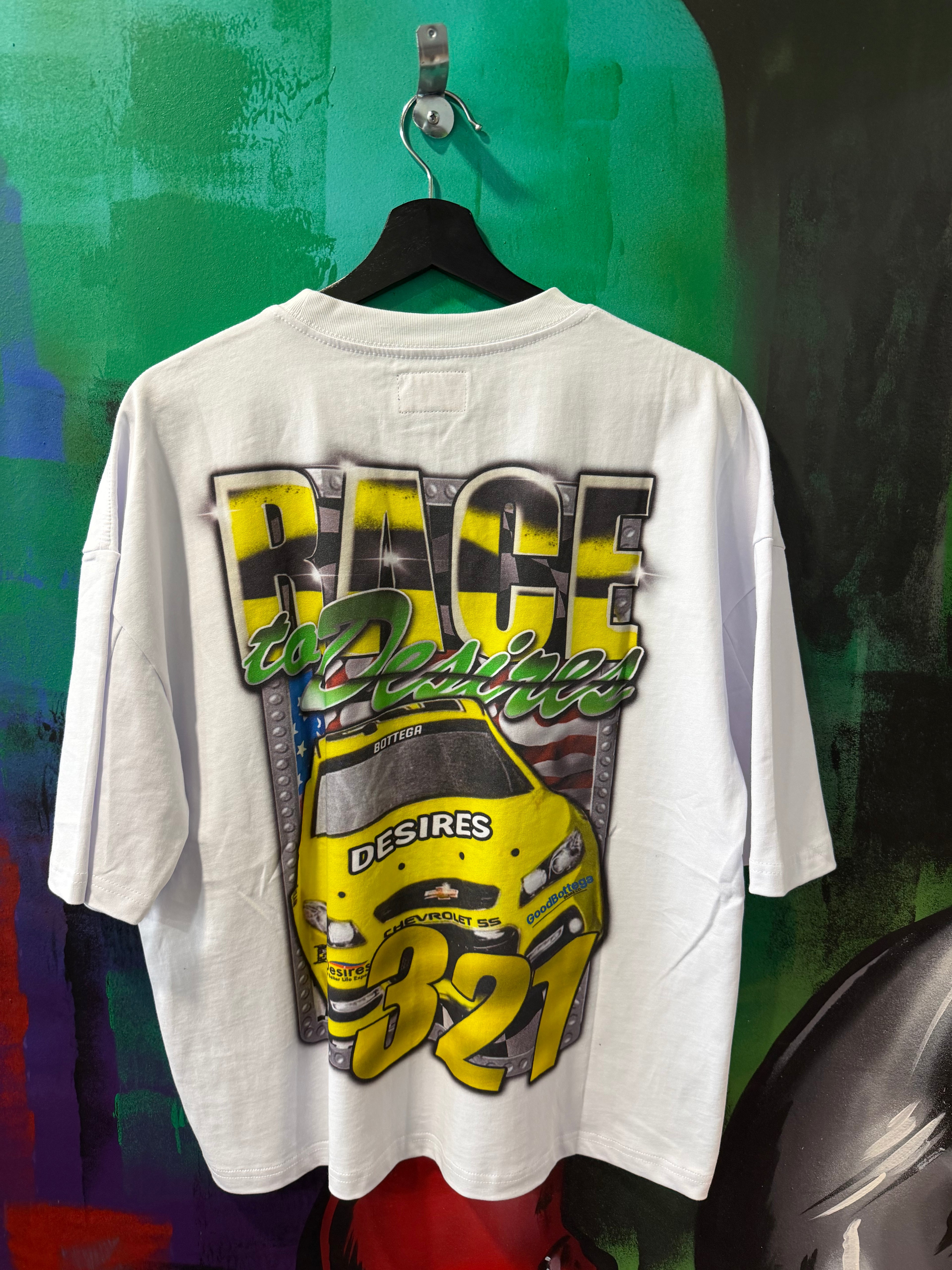 Bottega Desires Race White Tee