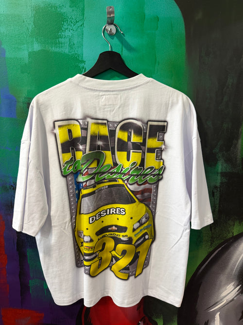 Bottega Desires Race White Tee