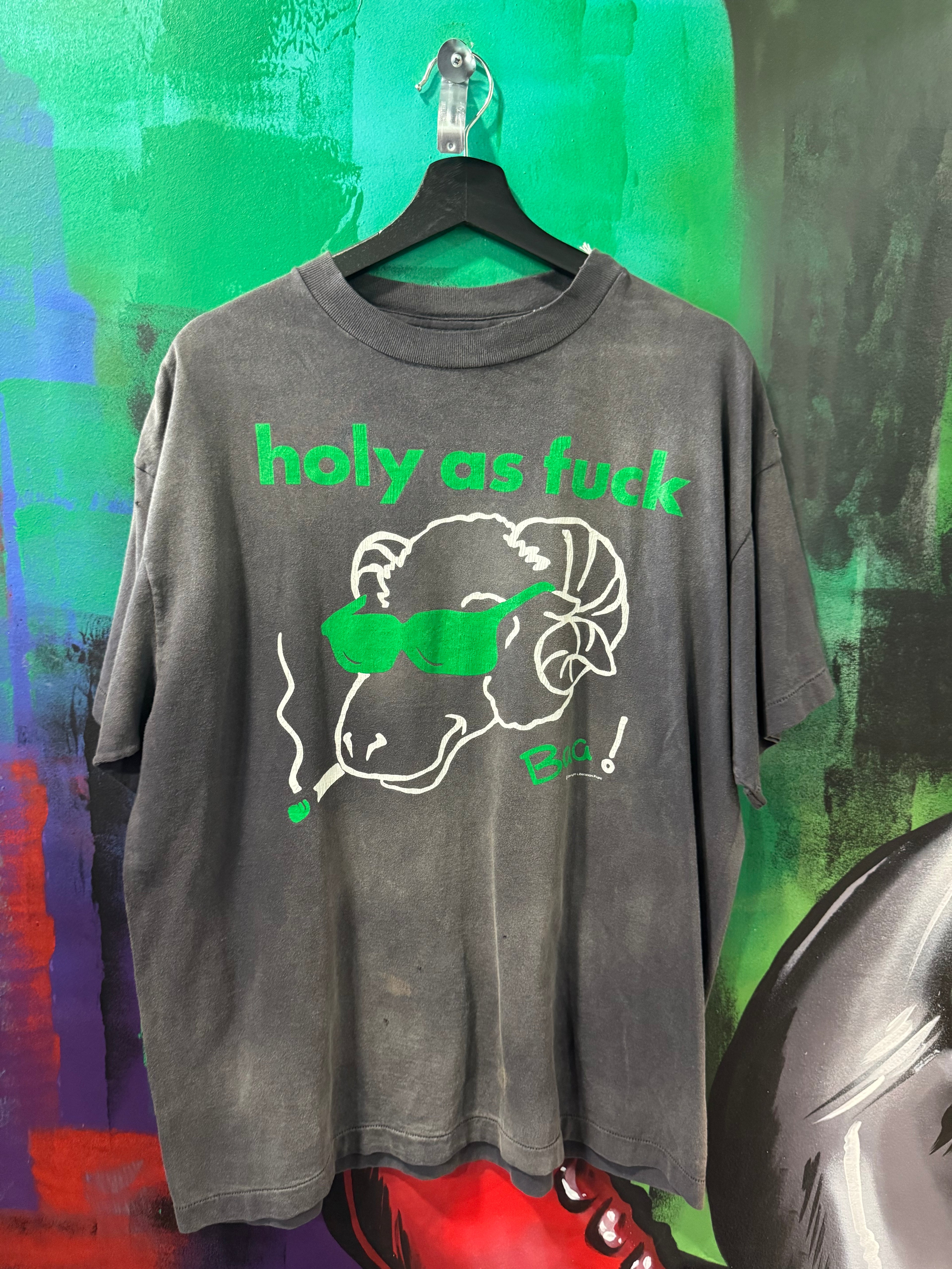 Saint Michael Holy as Fuck Tee
