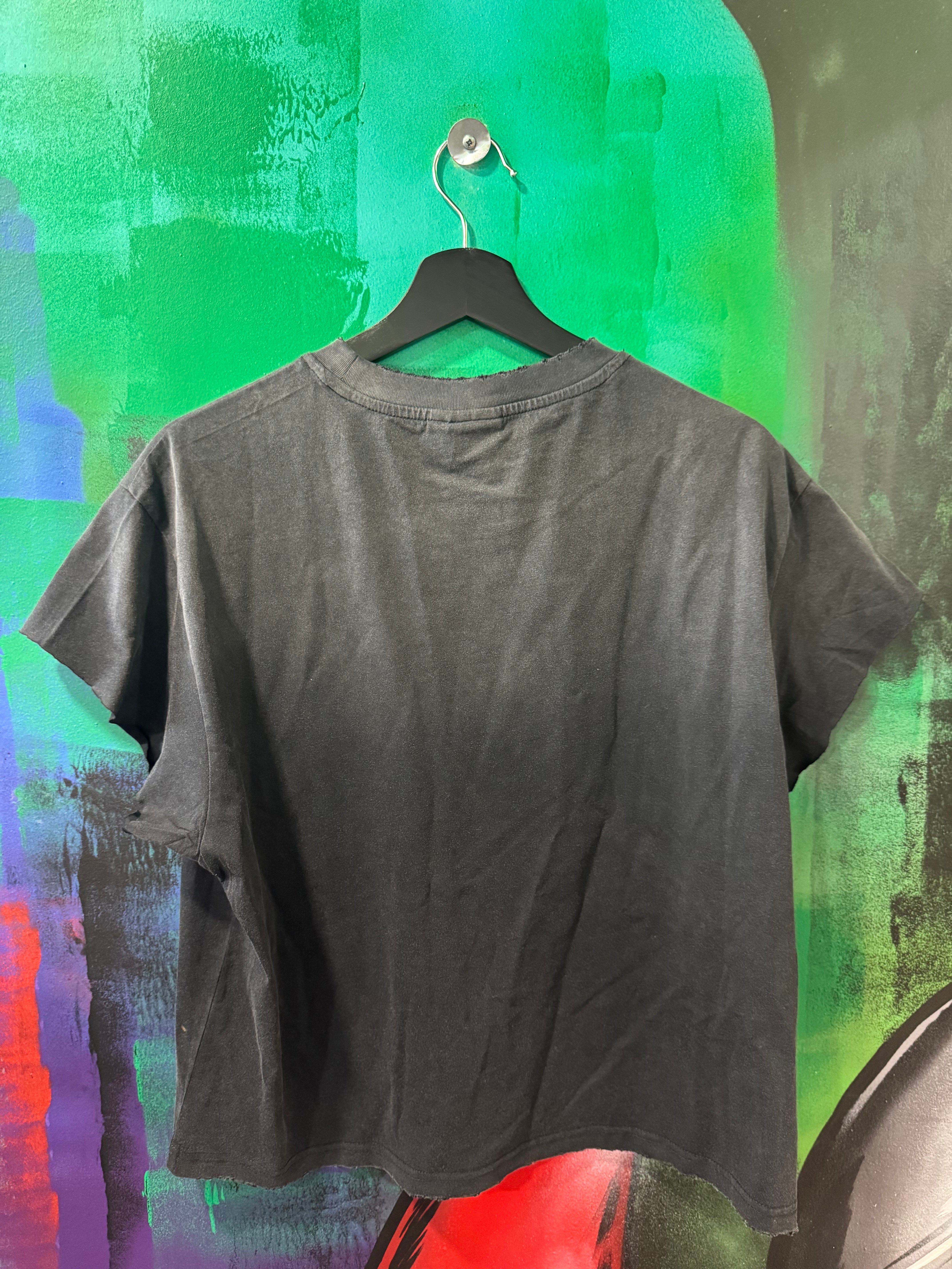 Saint Vanity 1984 Black Cropped Tee