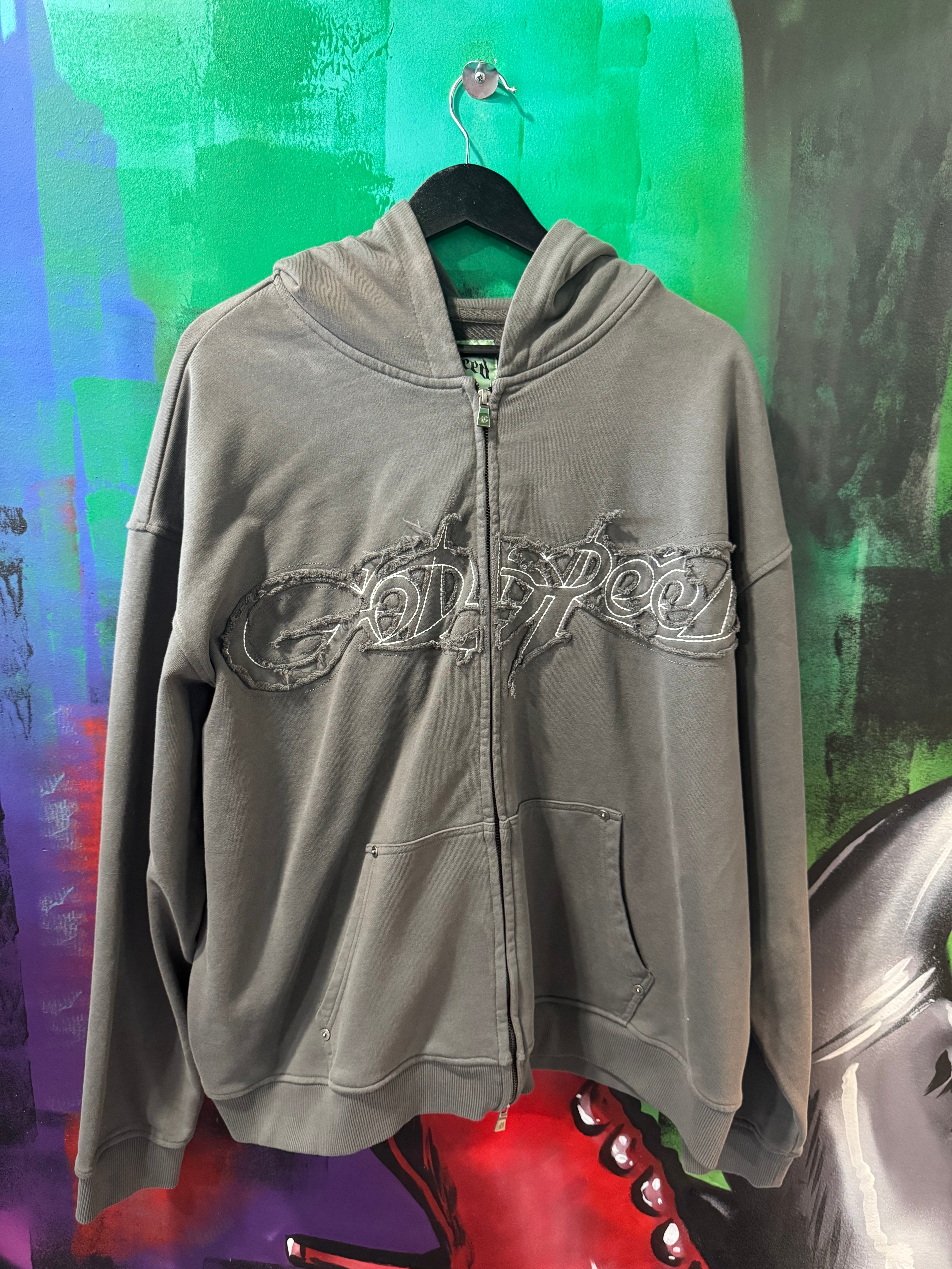 Godspeed Raw Import Grey Hoodie