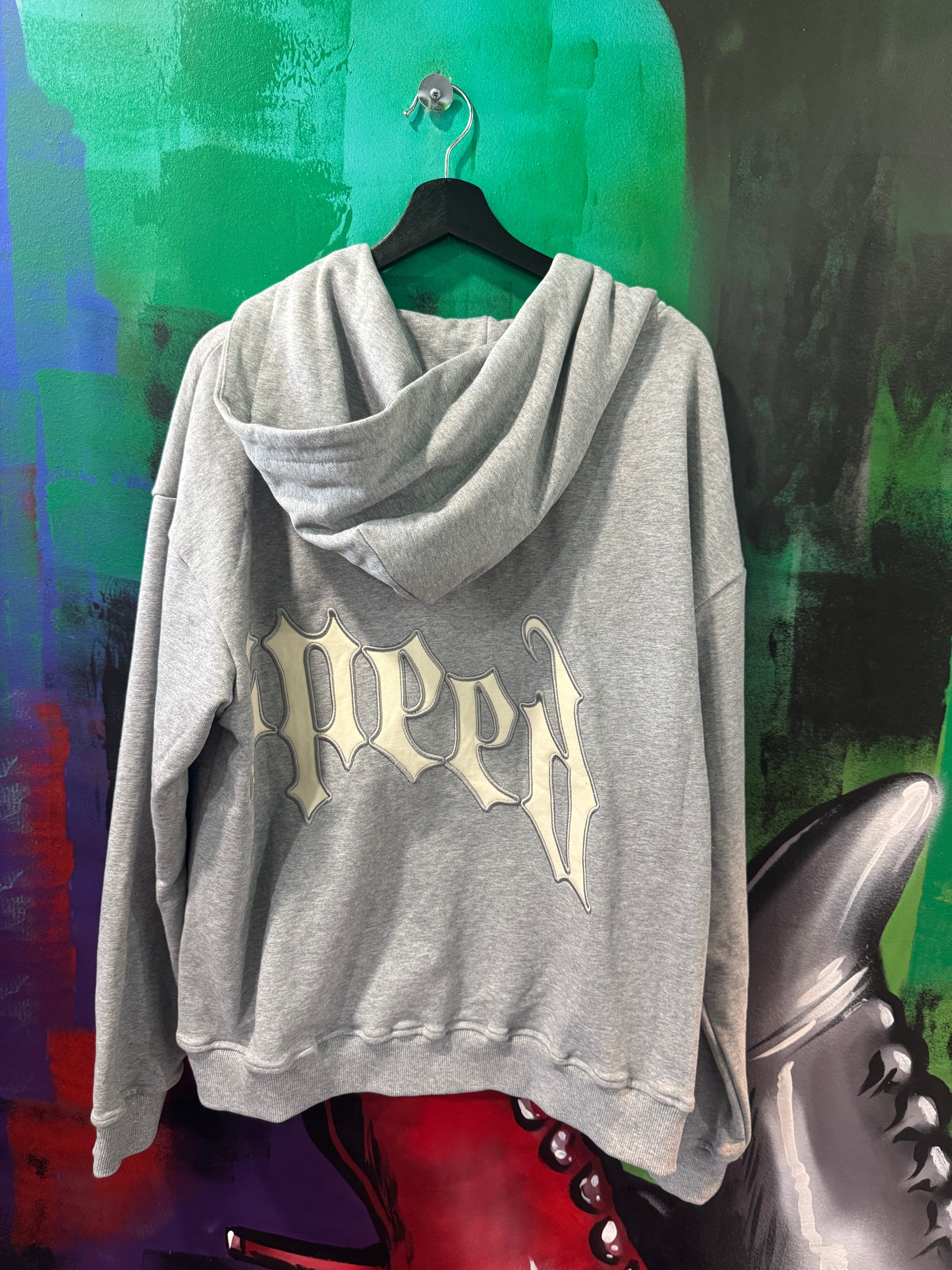 Godspeed OG Logo Grey/White Hoodie
