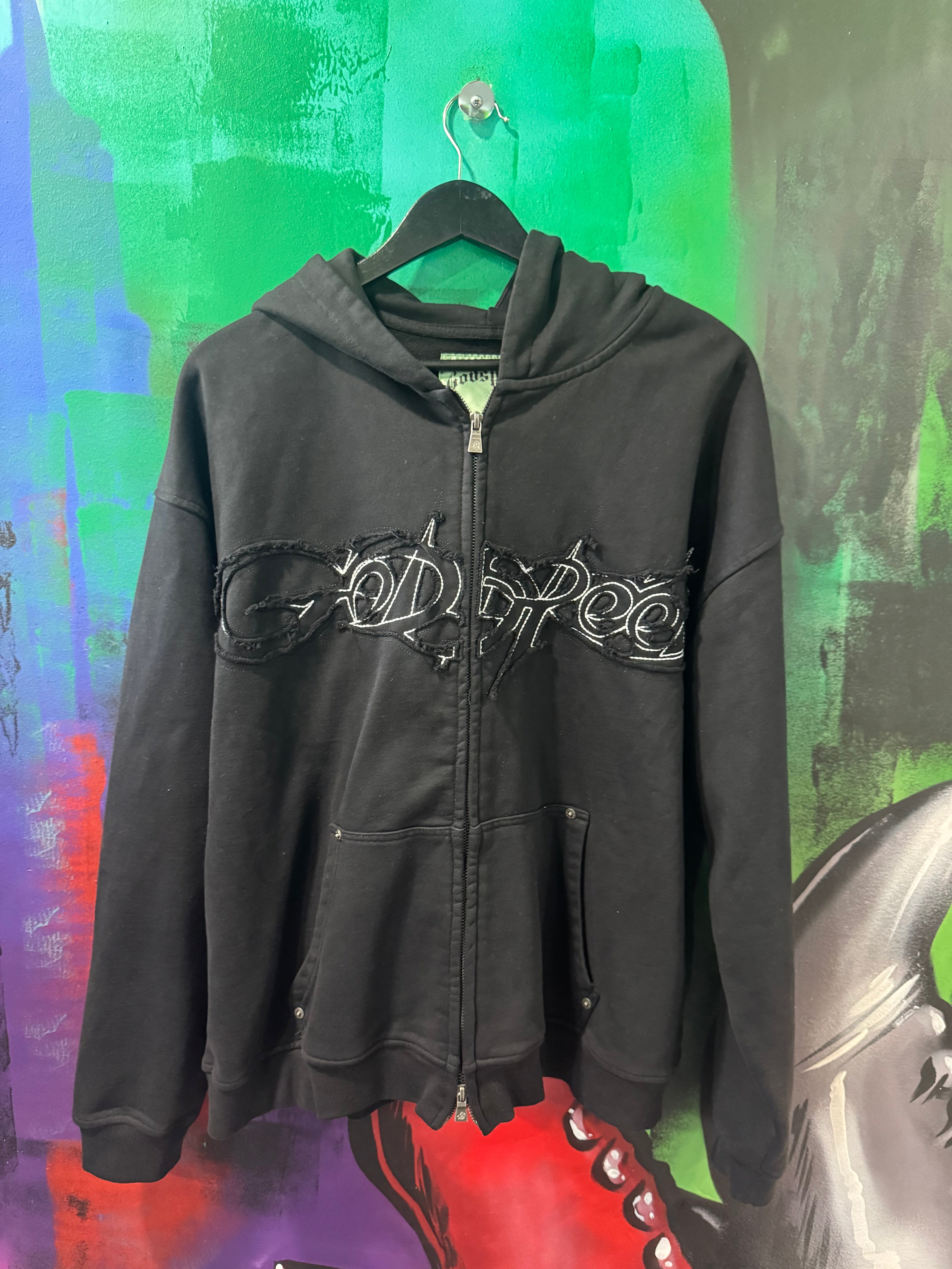 Godspeed Raw Import Black Hoodie