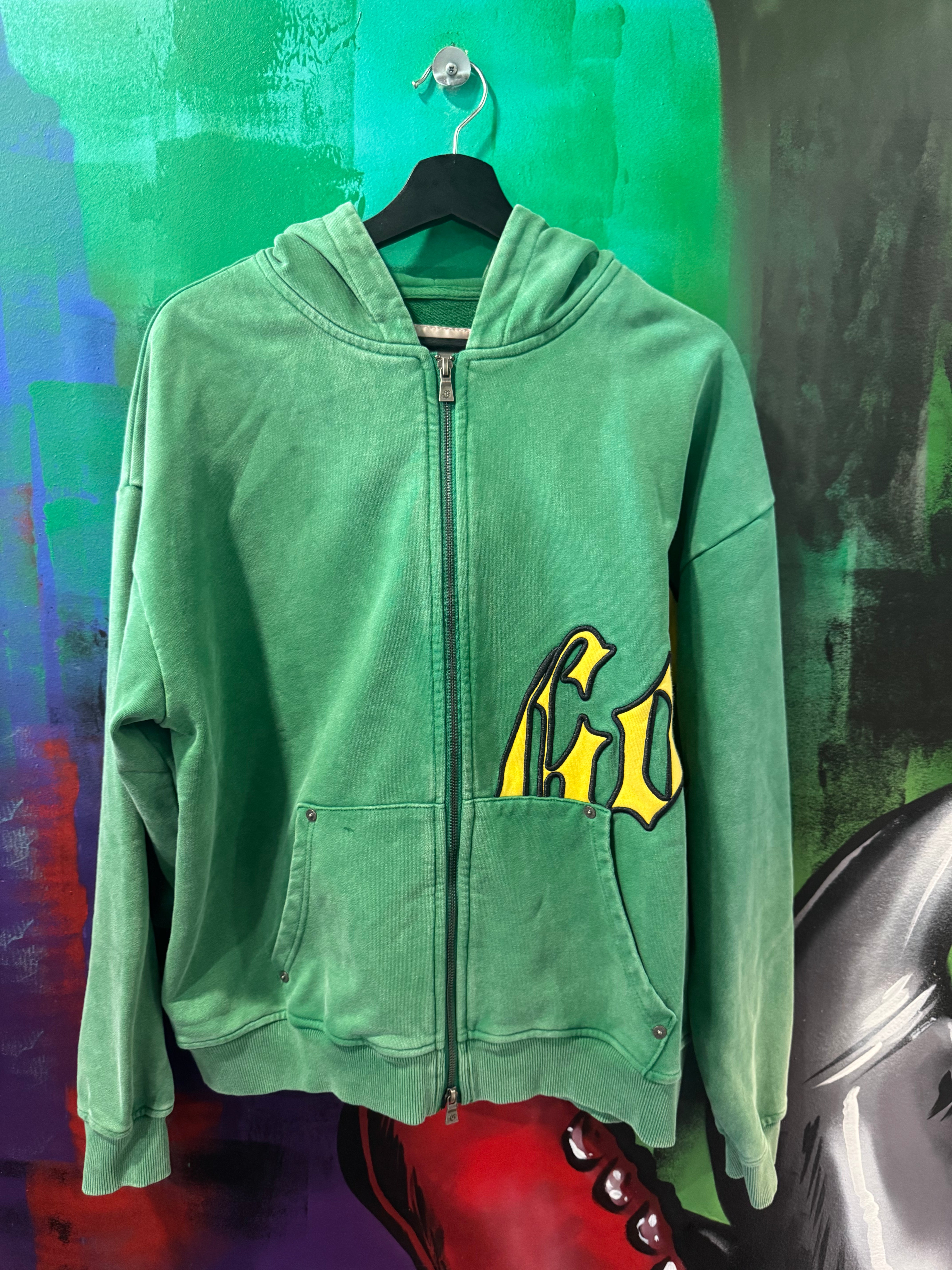 Godspeed OG Logo Green/Yellow Hoodie