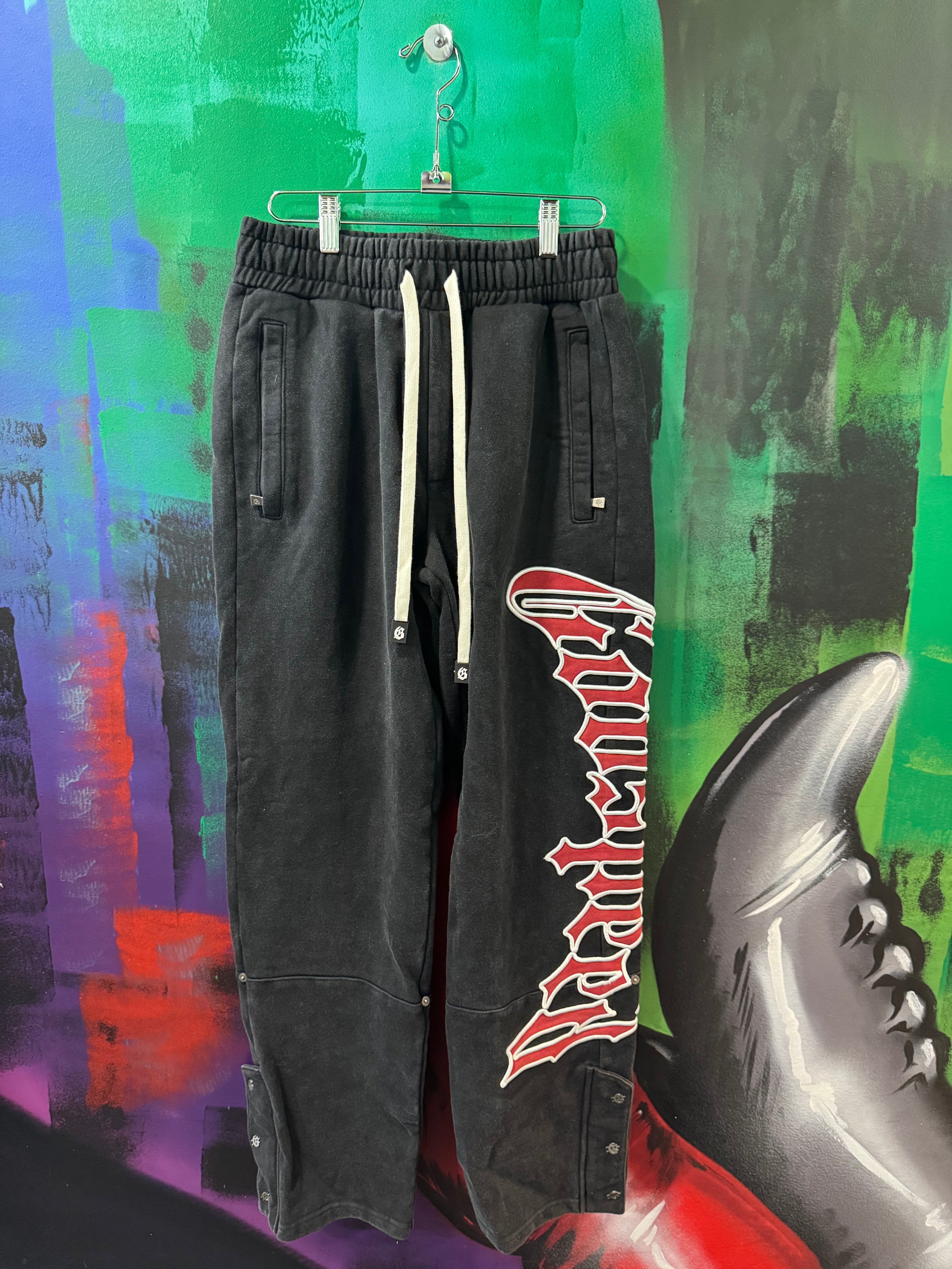 Godspeed OG Logo Black/Red Sweatpants