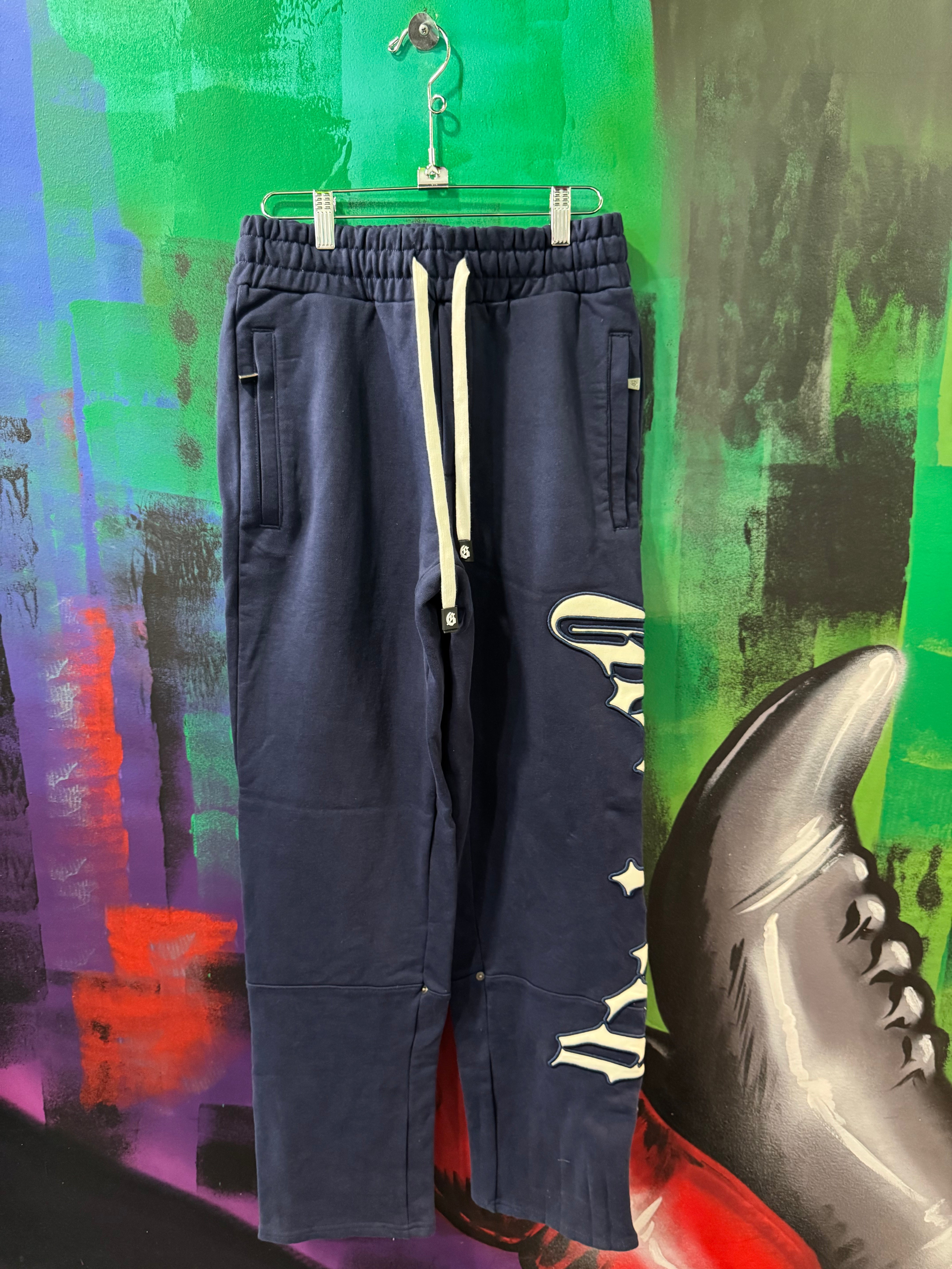 Godspeed OG Logo Navy/White Sweatpants