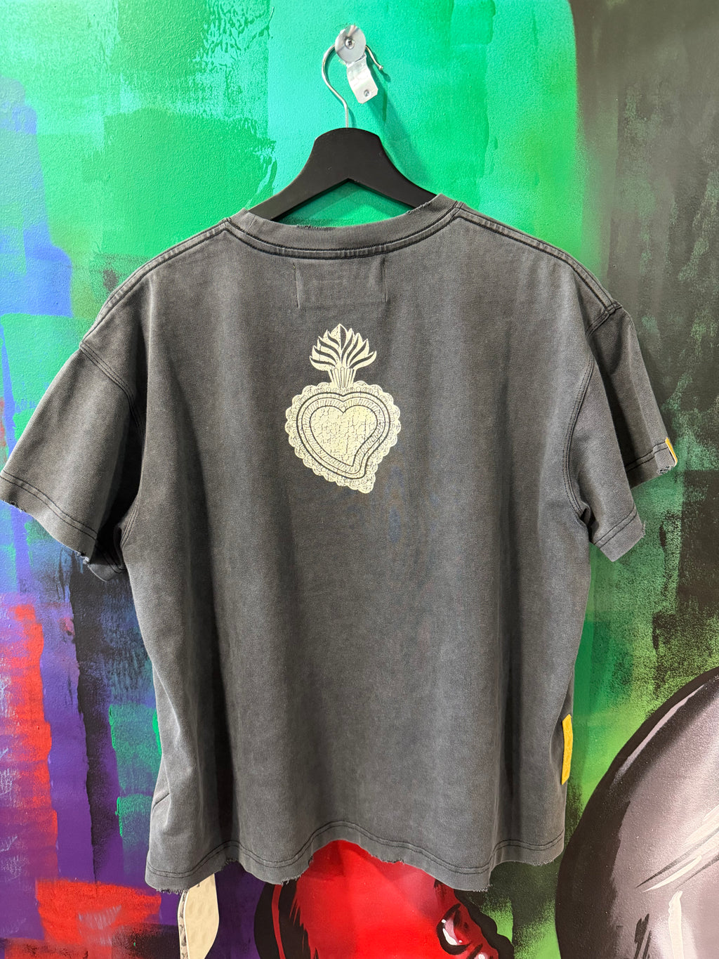 When Smoke Clears Off Black / Bone White Diamond Tee