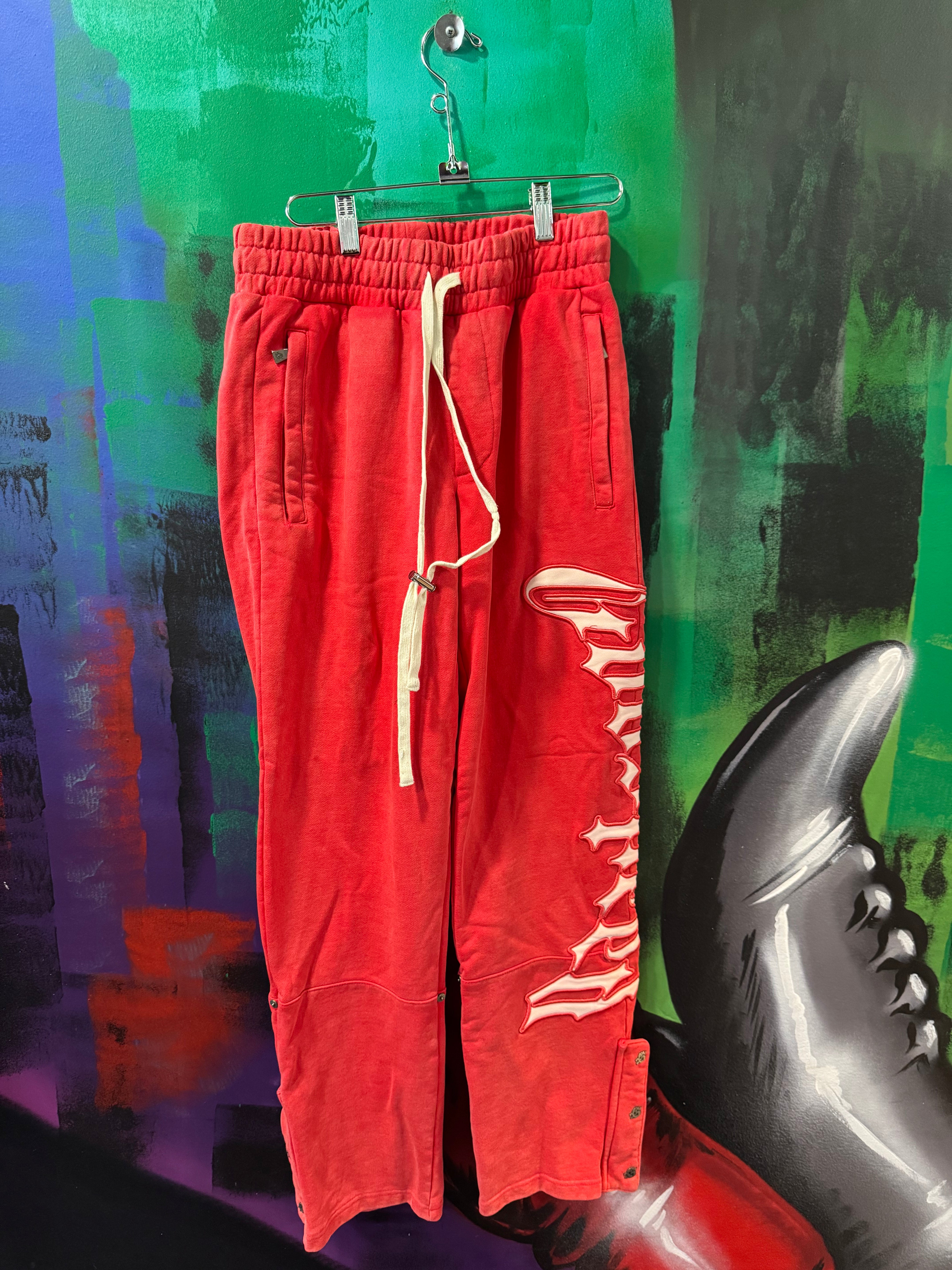 Godspeed OG Logo Red/White Sweatpants