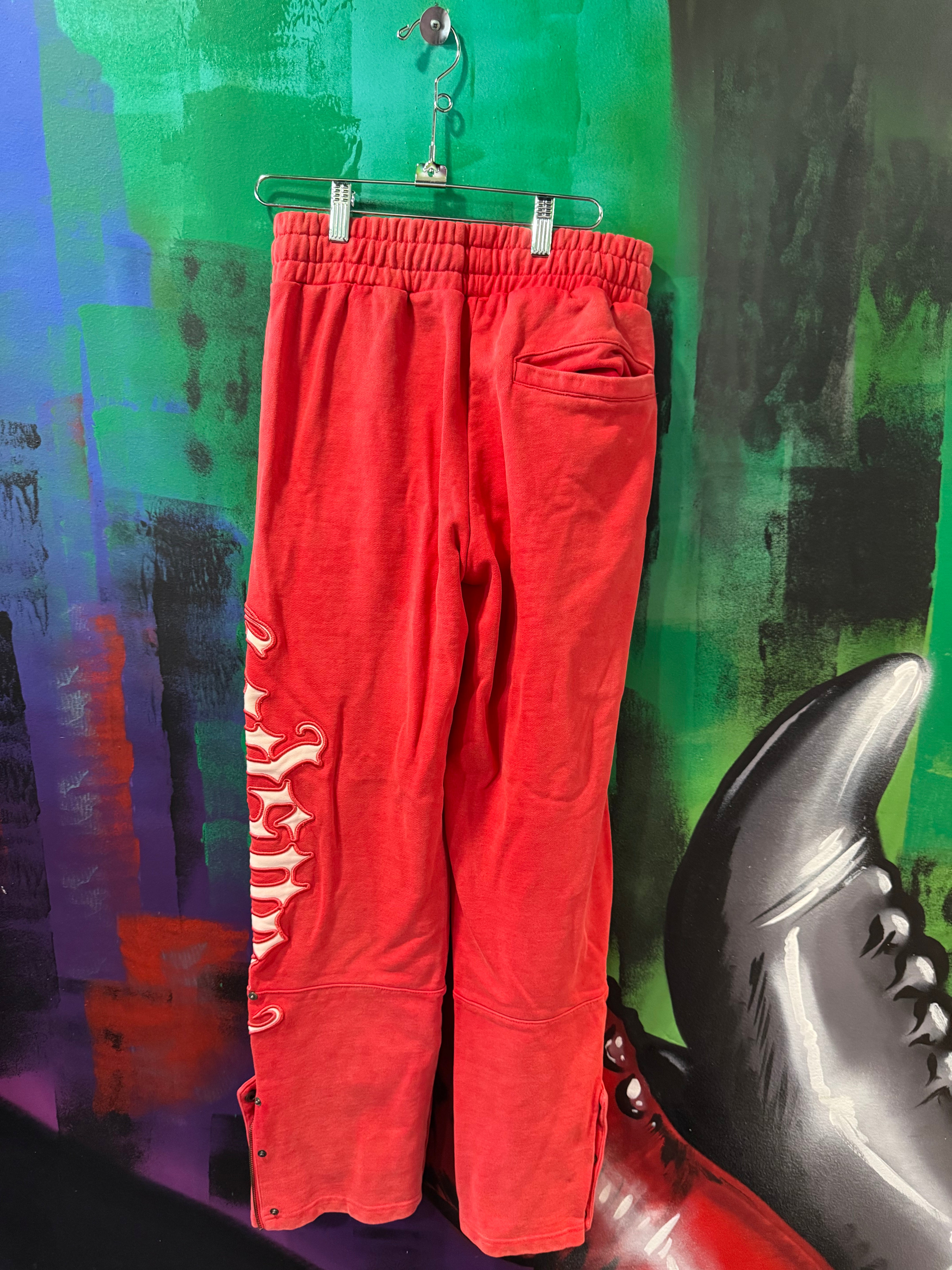 Godspeed OG Logo Red/White Sweatpants