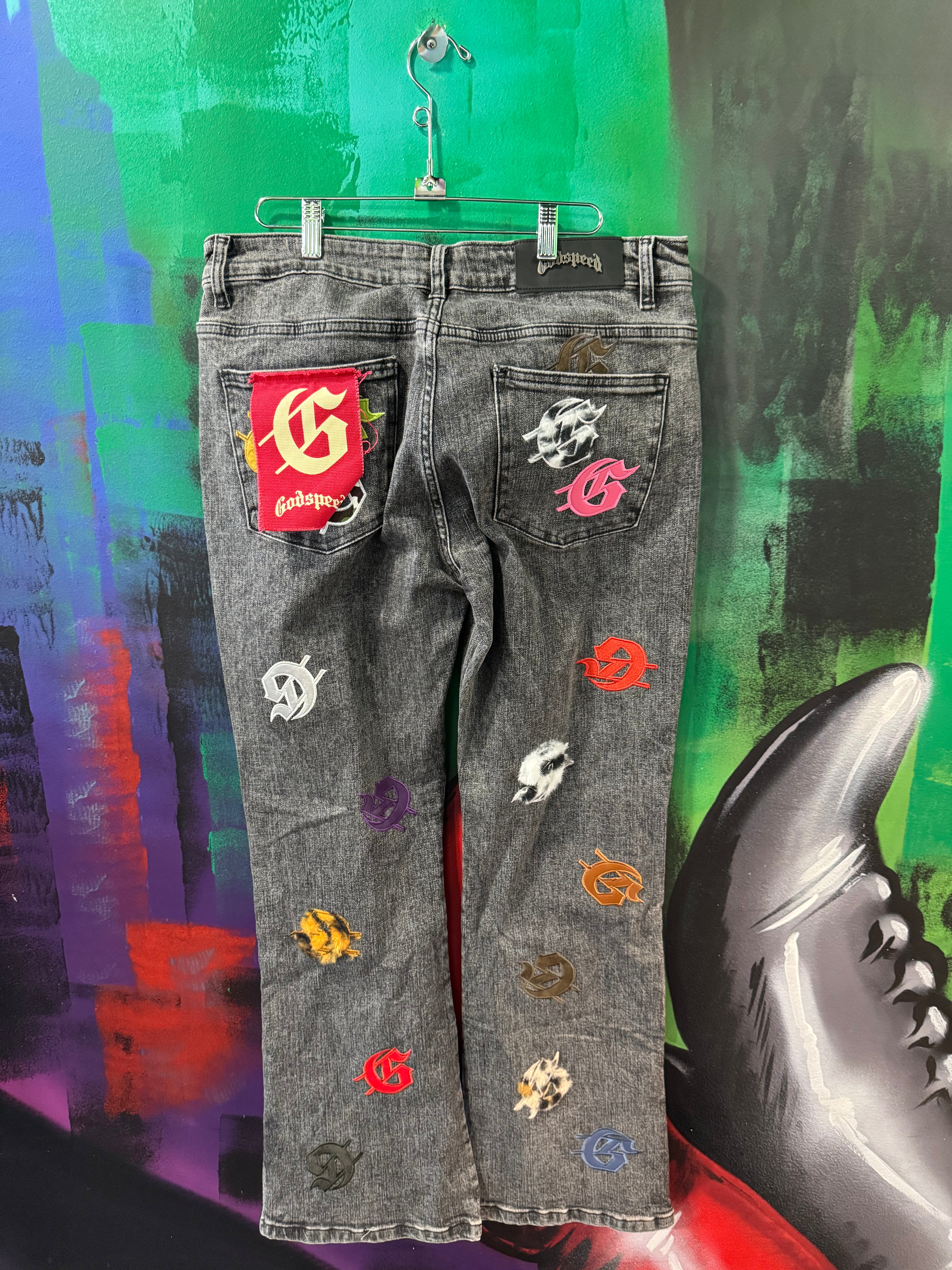 Godspeed Infinity Multi Color Denim Jeans