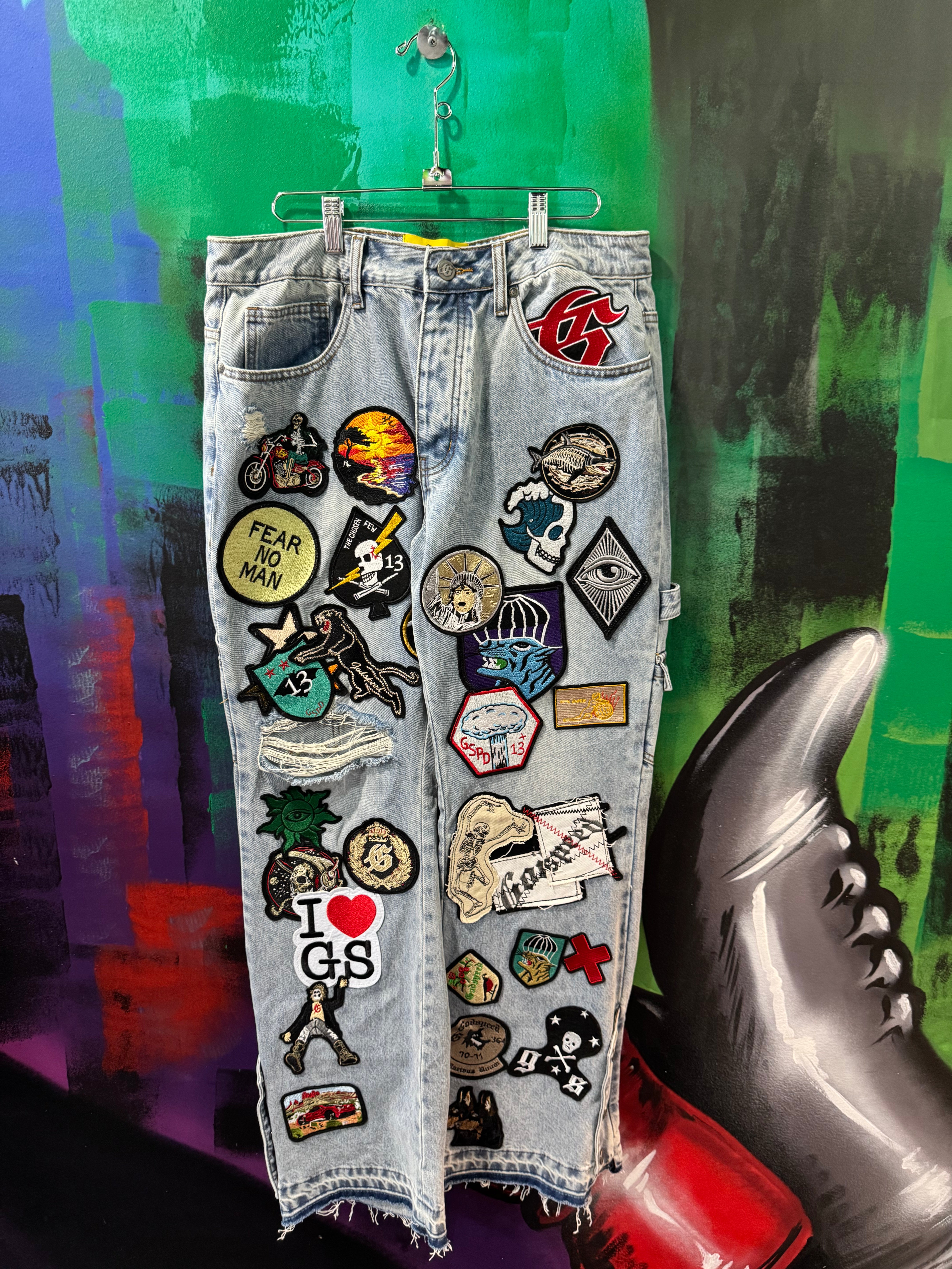 Godspeed Patchwork Denim Jeans
