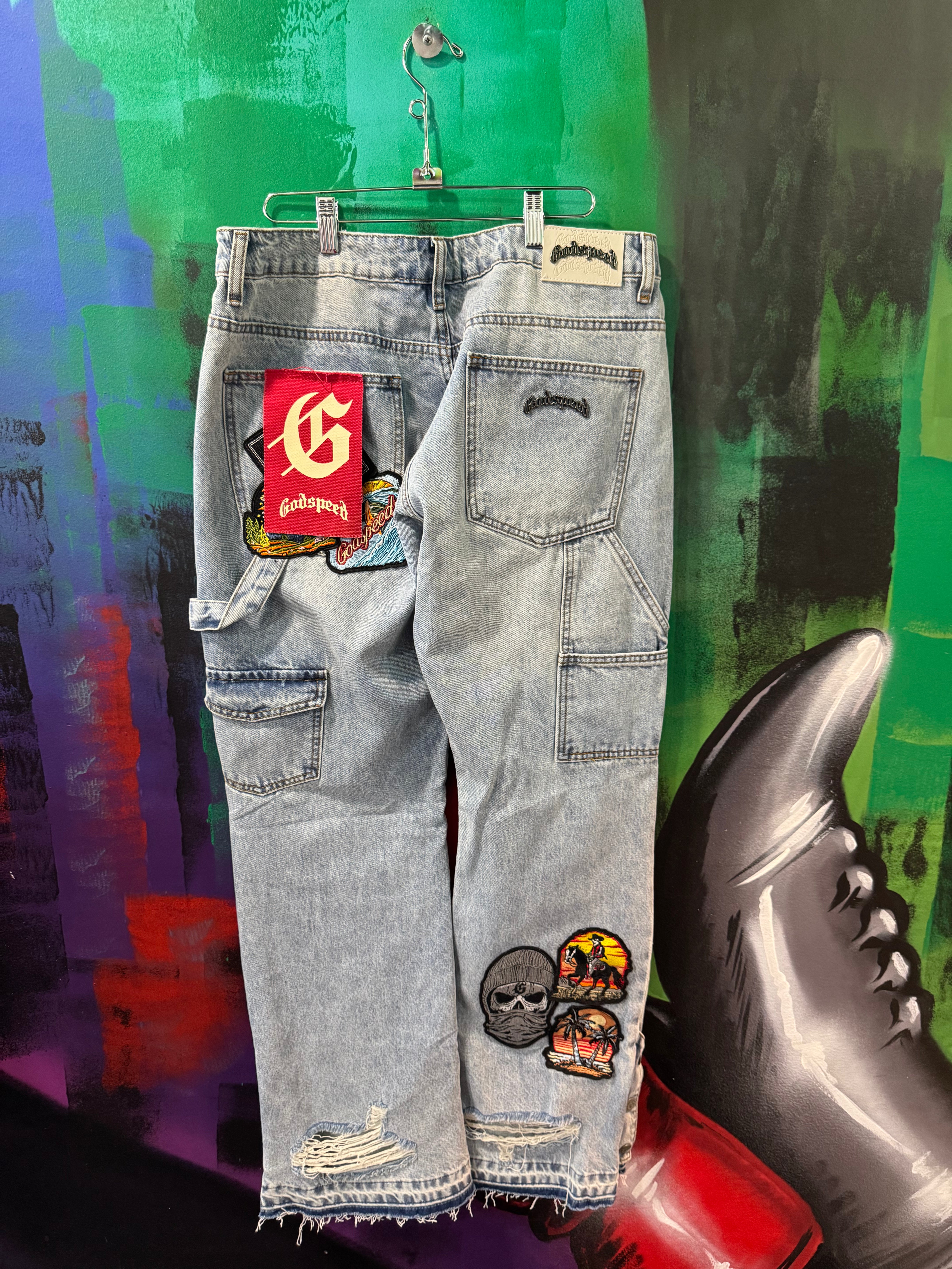 Godspeed Patchwork Denim Jeans
