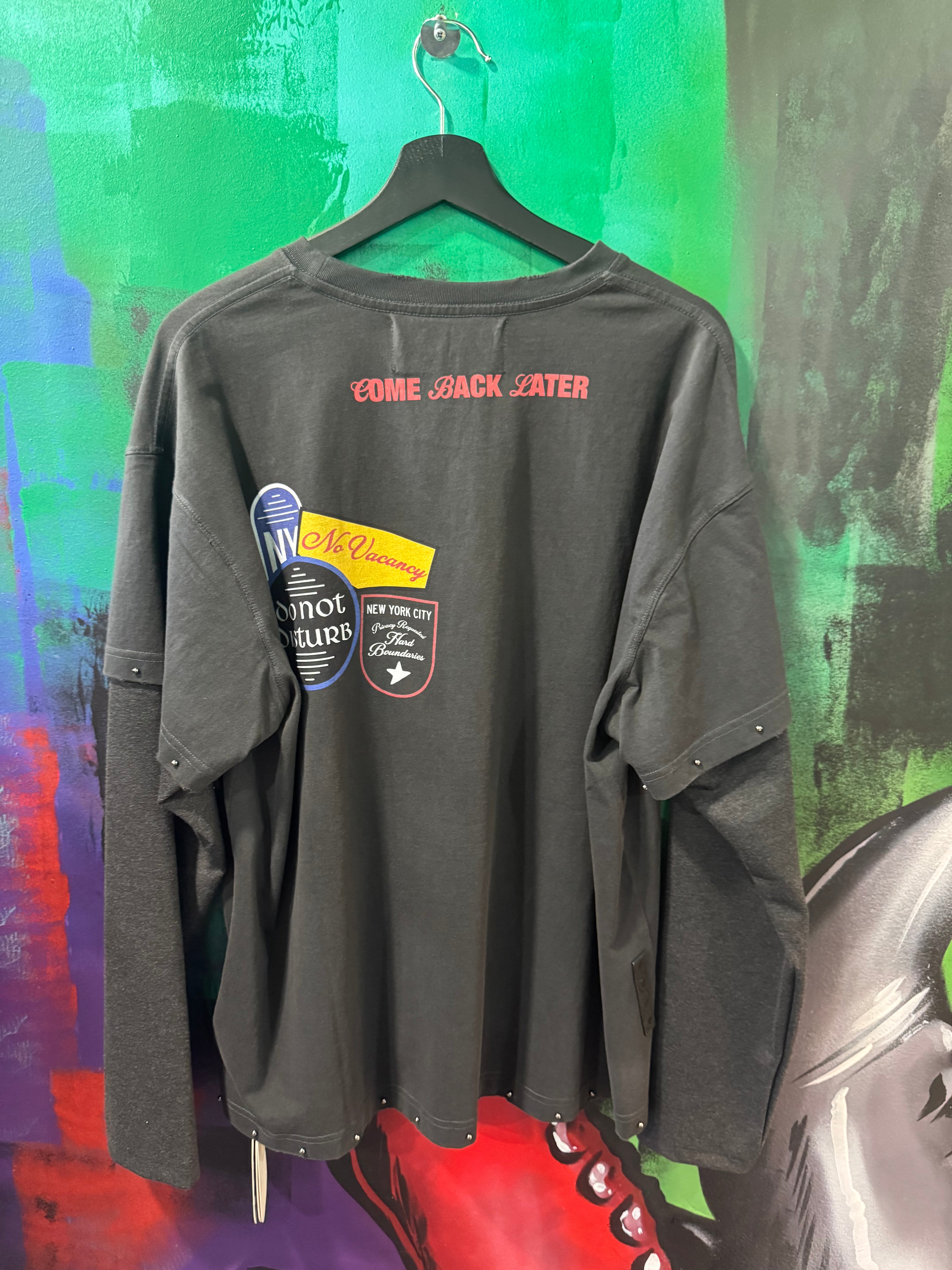 When Smoke Clears Do Not Disturb Longsleeve Tee