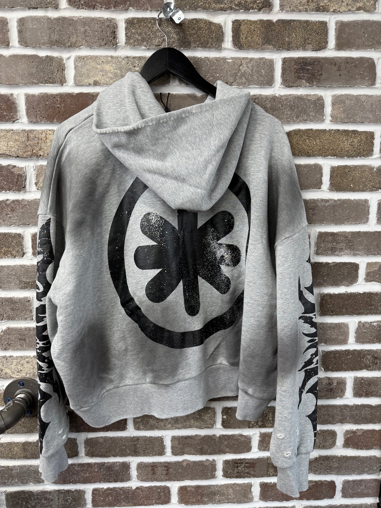 Lost Shdws ComplexCon Zip Up Hoodie Grey