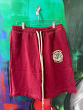 Saint Vanity Uniform Crimson Shorts