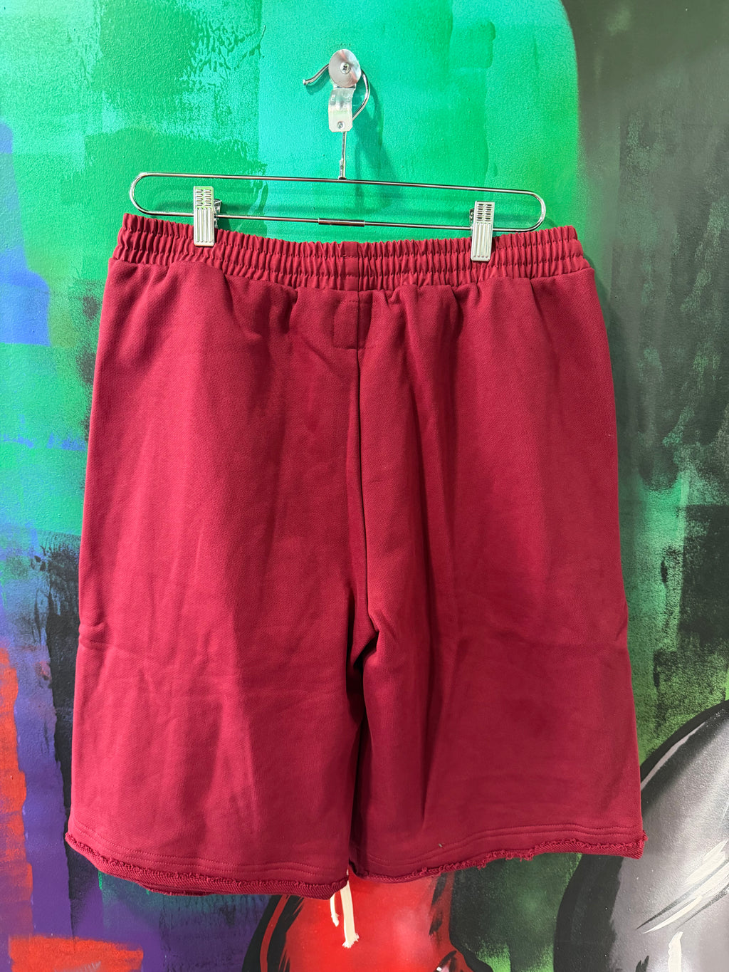 Saint Vanity Uniform Crimson Shorts