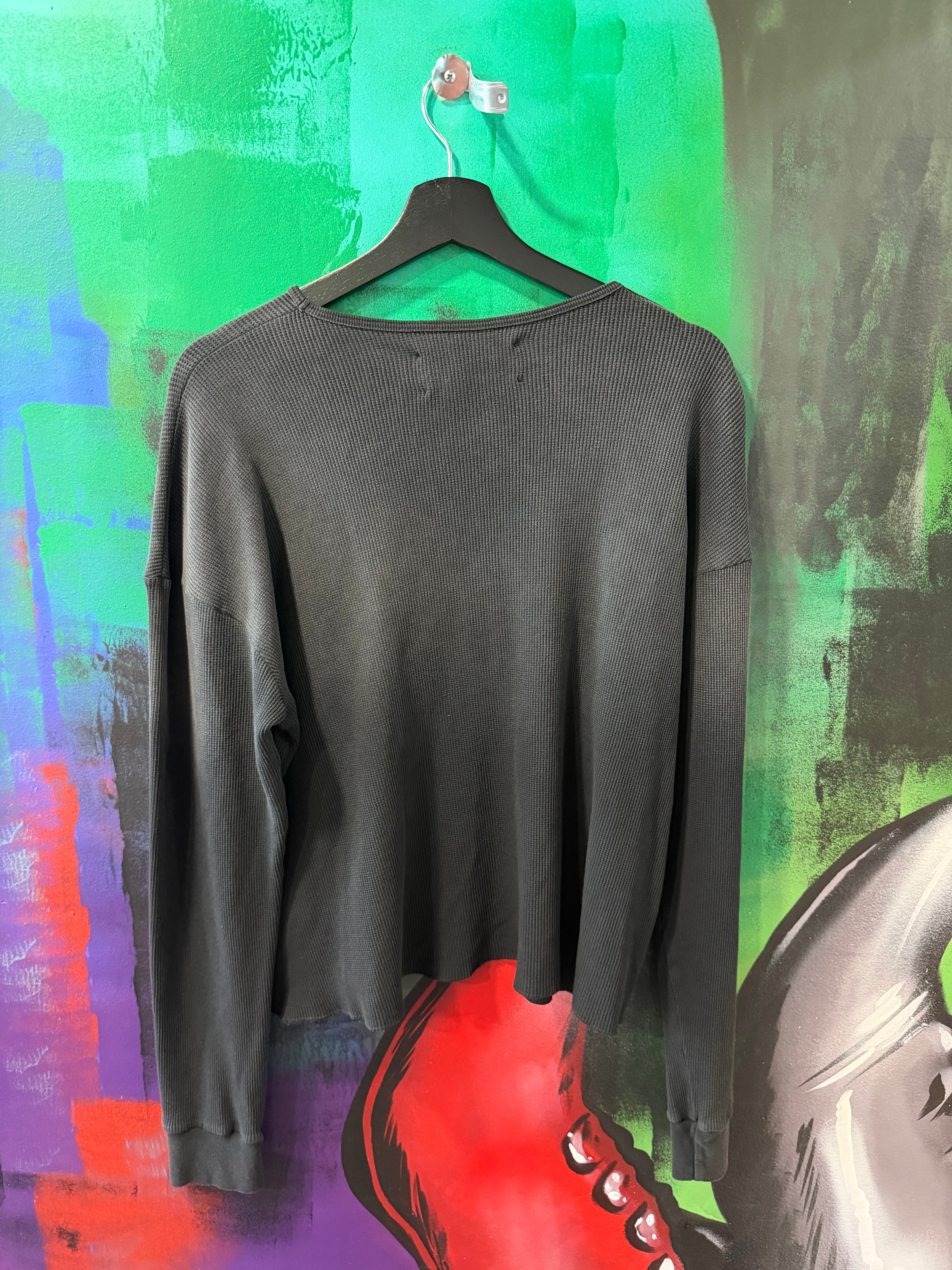 Satoshi Nakamoto Logo Black Thermal Tee