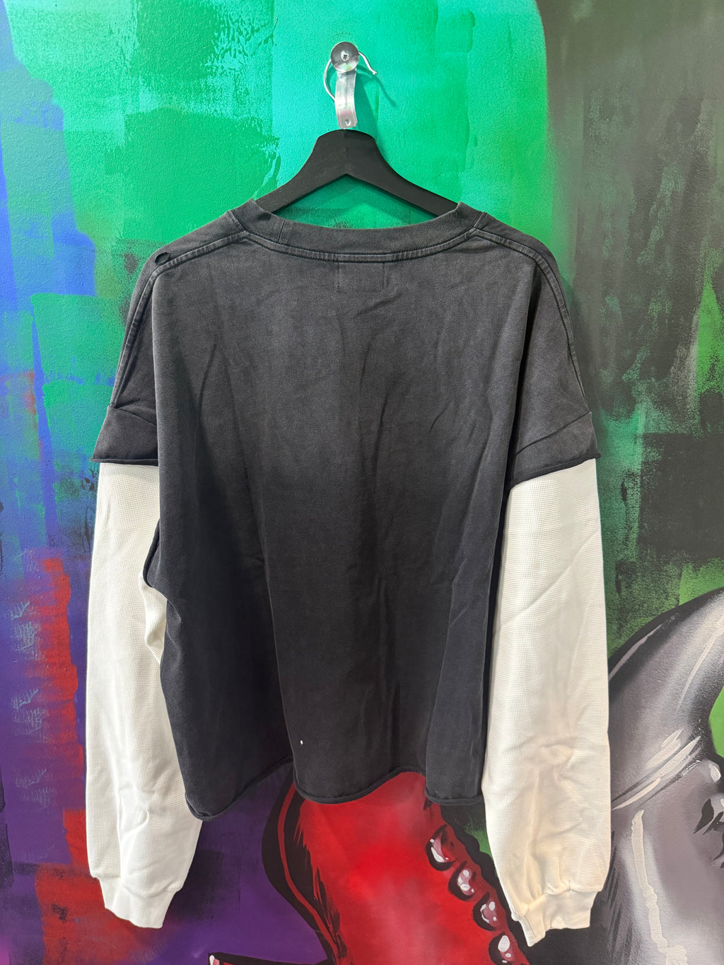 Nero Su Bianco Longsleeve