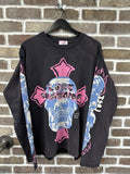 Lost Intricacy x UNKWNism Navy/Pink Longsleeve