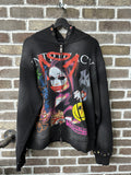Lost Intricacy Black Front Page Mag Zip Up Hoodie