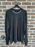 Chrome Hearts Crewneck Pocket Longsleeve Black