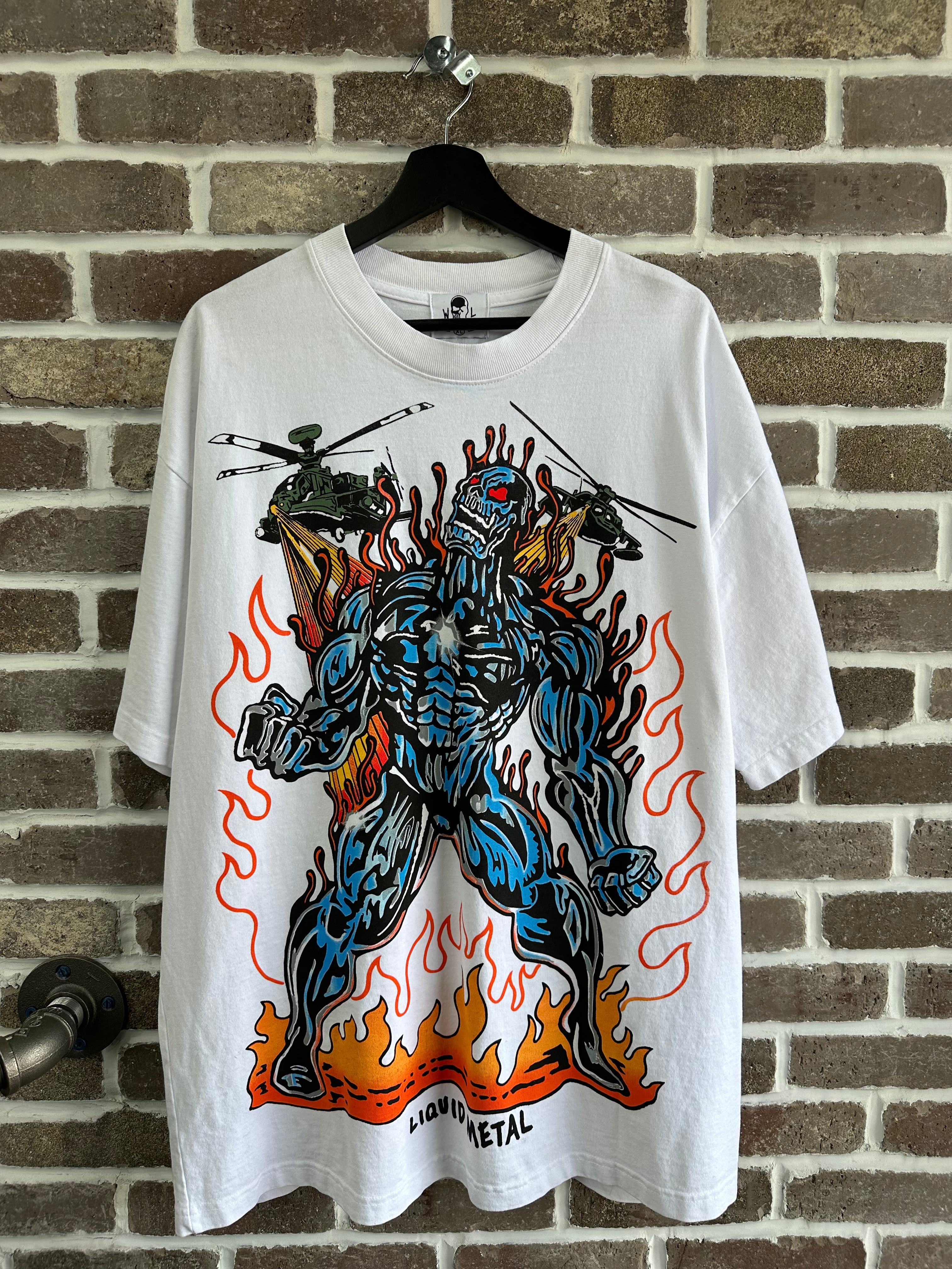 Warren Lotas Liquid Metal Tee