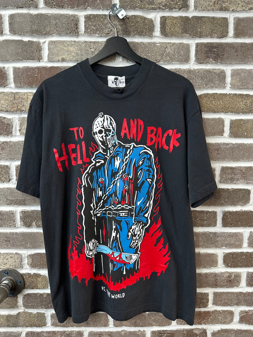 Warren Lotas To The Hell And Back Vs The World Black Tee