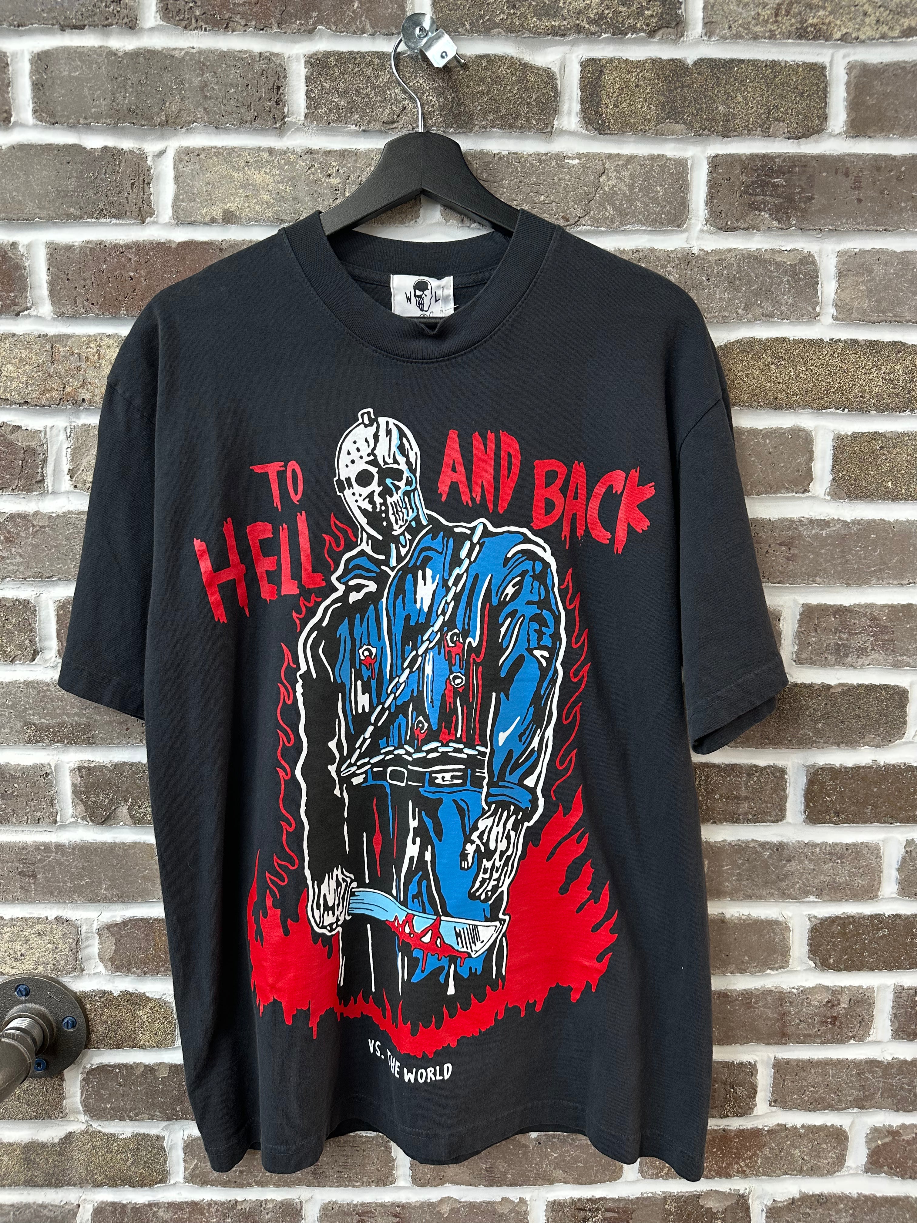 Warren Lotas To The Hell And Back Vs The World Black Tee