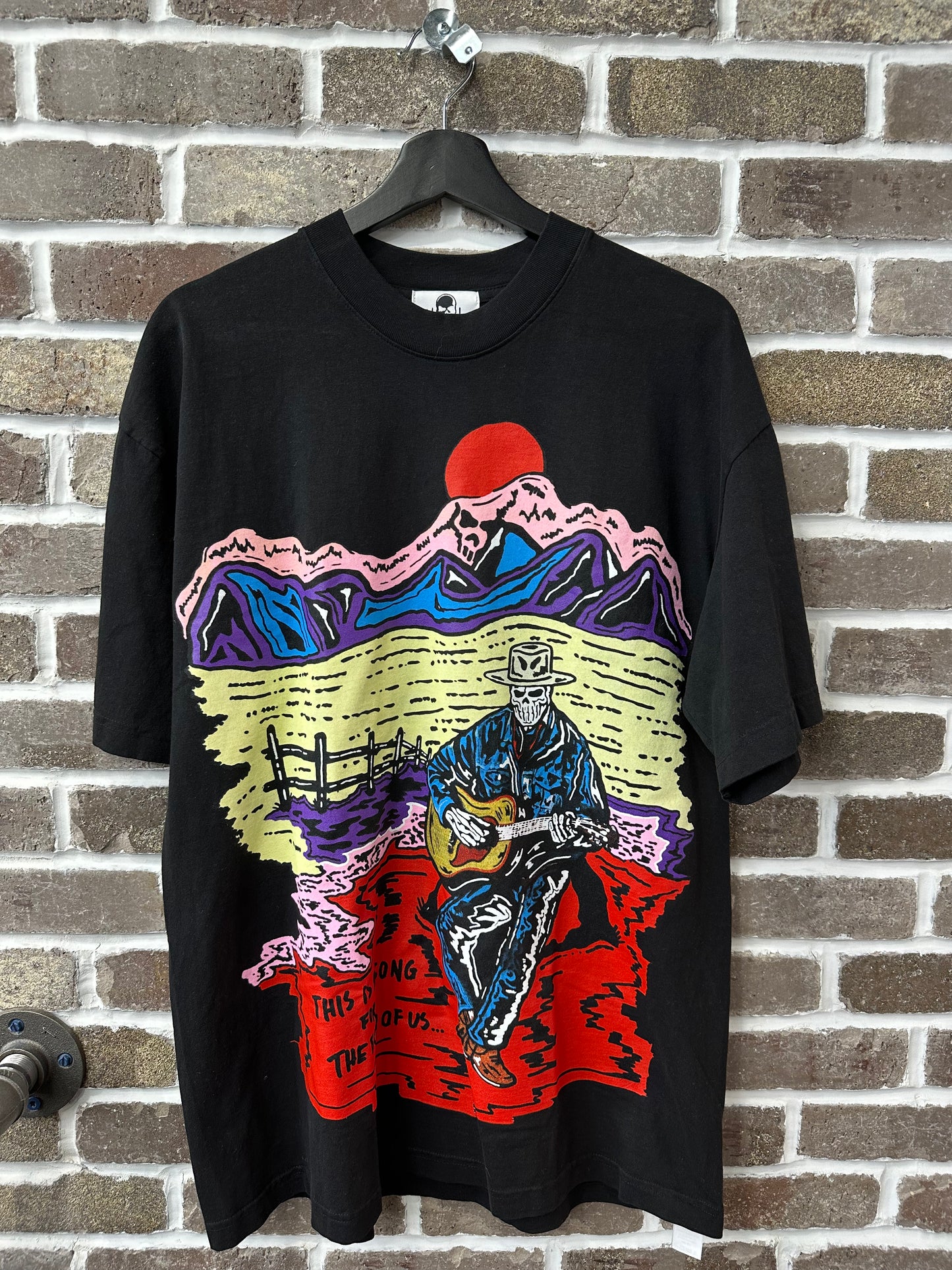 Warren Lotas This is A Song For The Both Of Us Black Tee