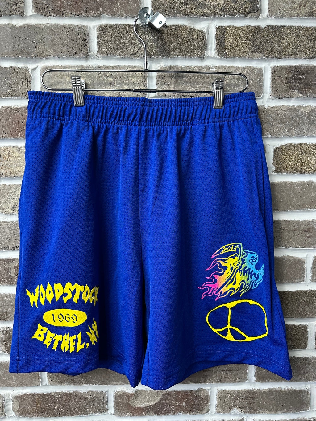 Warren Lotas WoodStock Blue Shorts
