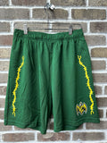Warren Lotas Bat Reaper Mesh Green Shorts