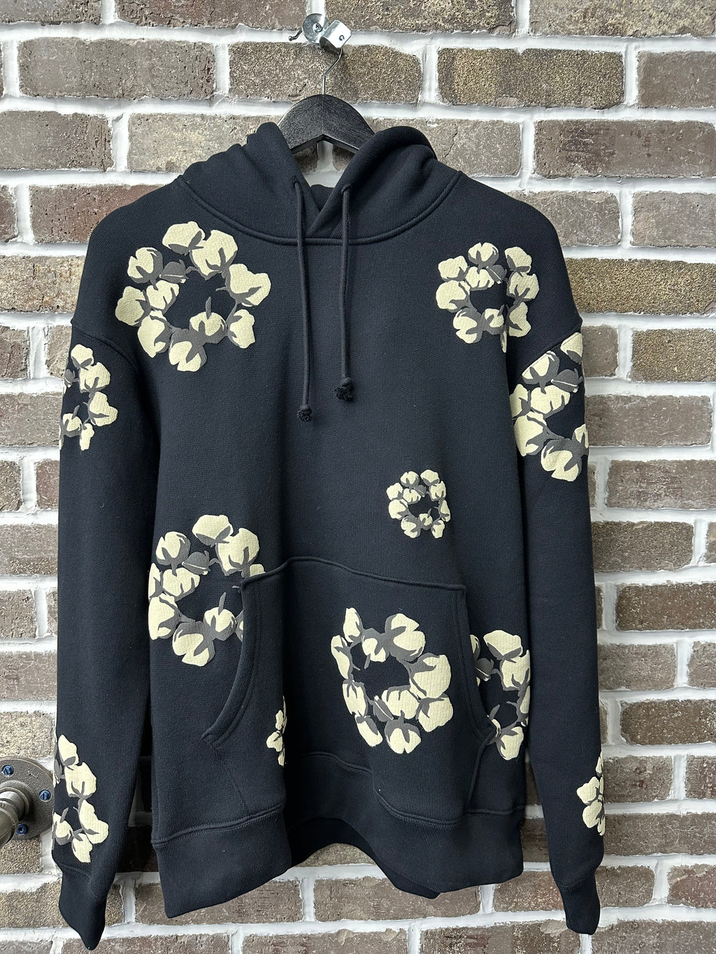 Denim Tears X Cactus Plant Flea Market Cactus Tears Wreath Hoodie Black