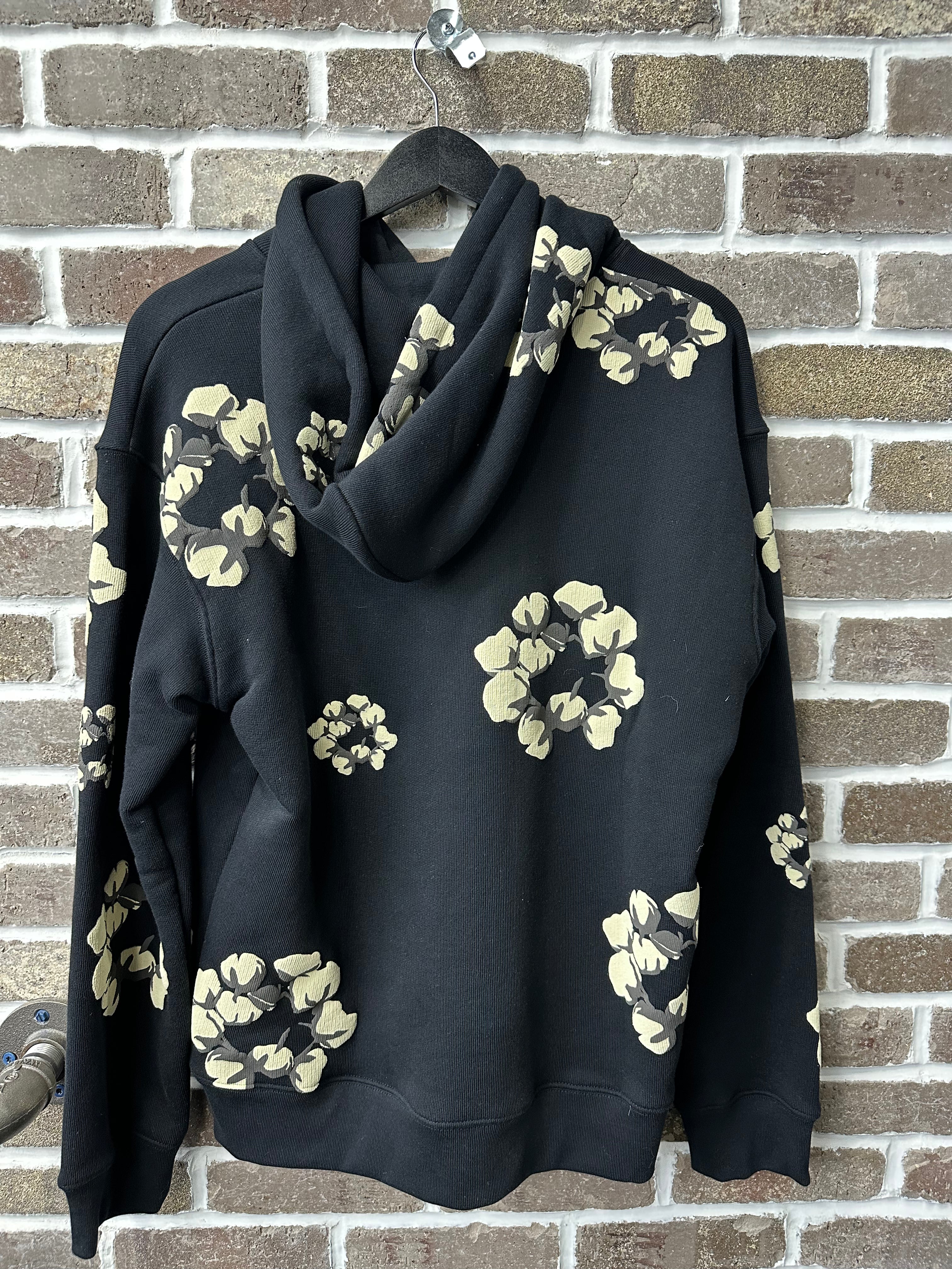 Denim Tears X Cactus Plant Flea Market Cactus Tears Wreath Hoodie Black