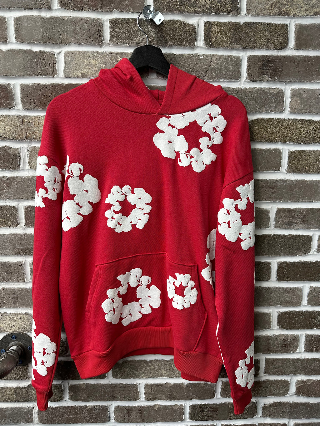 Denim Tears The Cotton Wreath Red Sweatshirt