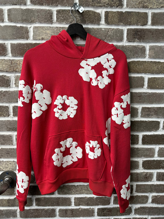 Denim Tears The Cotton Wreath Red Sweatshirt