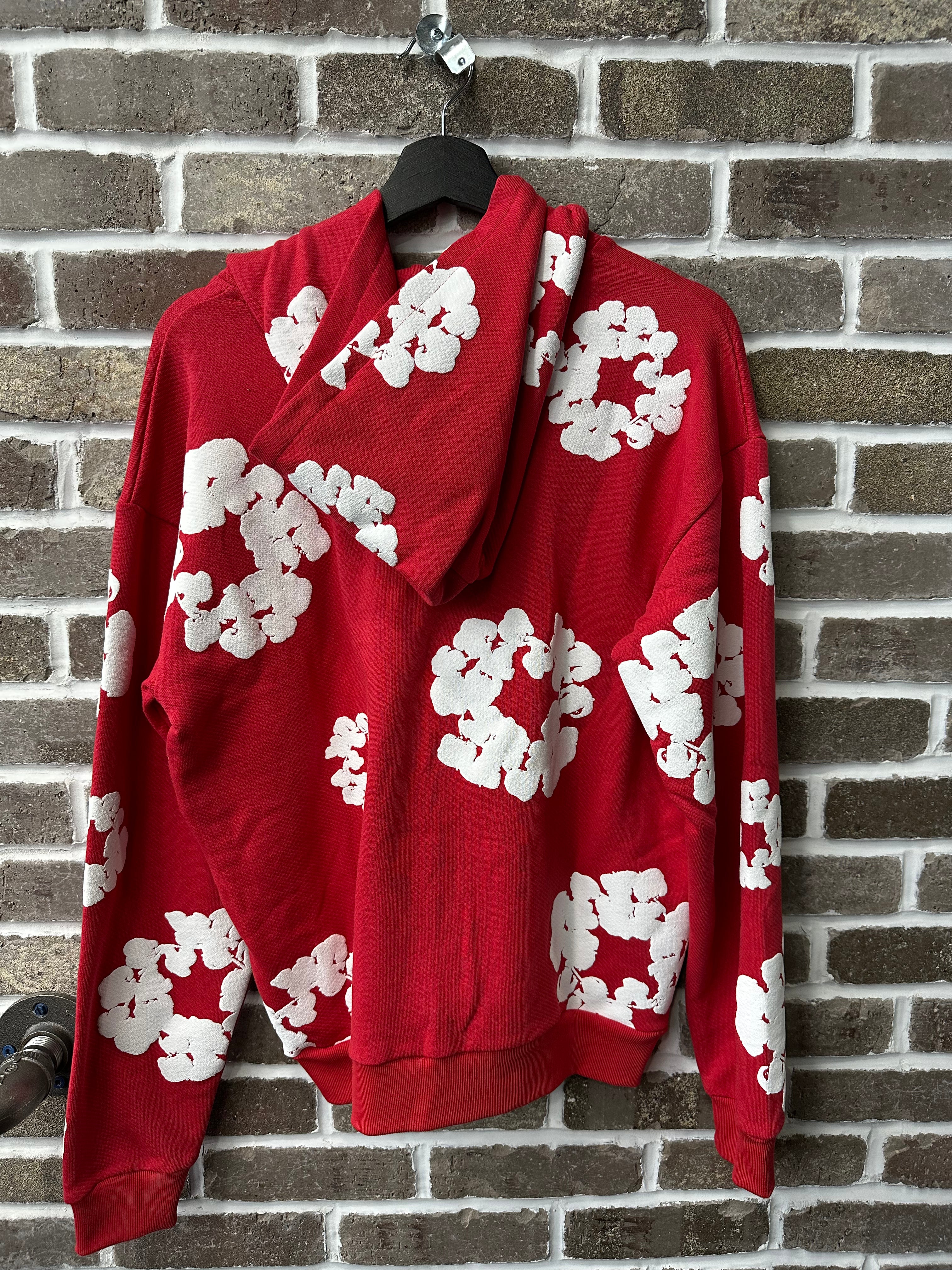 Denim Tears The Cotton Wreath Red Sweatshirt