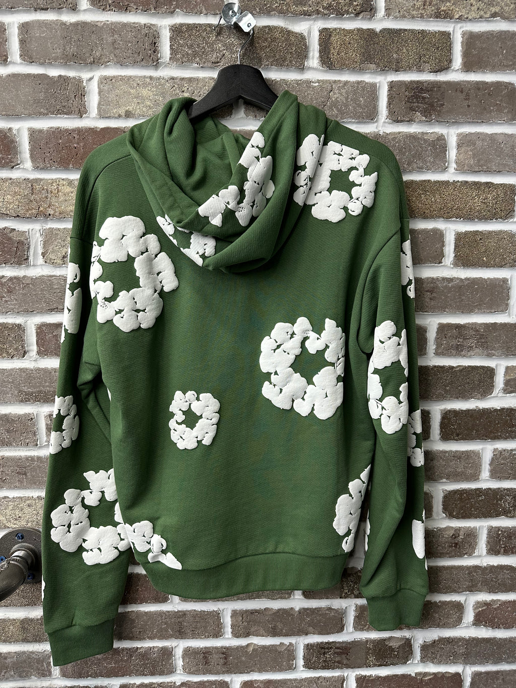 Denim Tears The Cotton Wreath Green Sweatshirt
