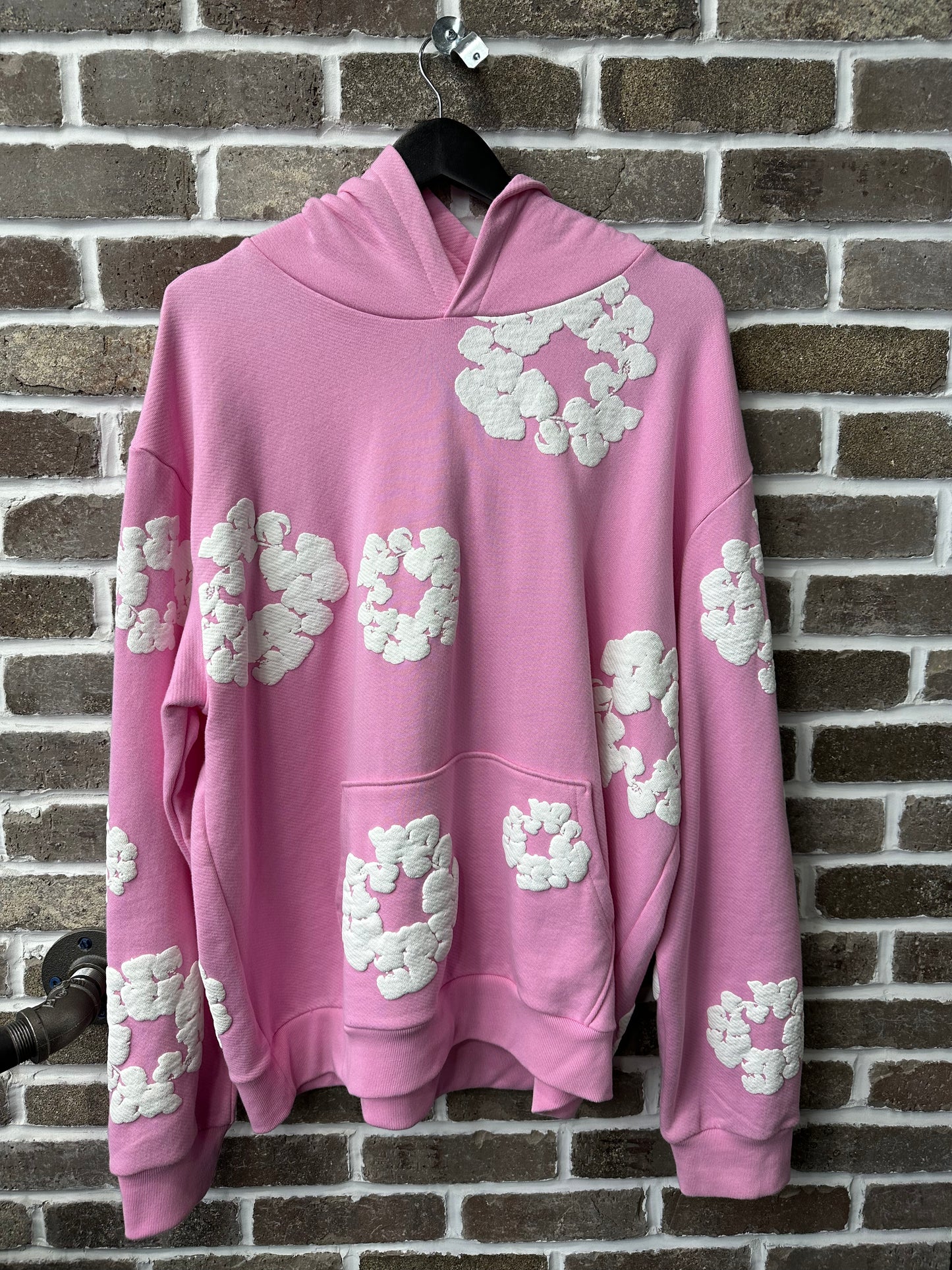 Denim Tears The Cotton Wreath Pink Sweatshirt