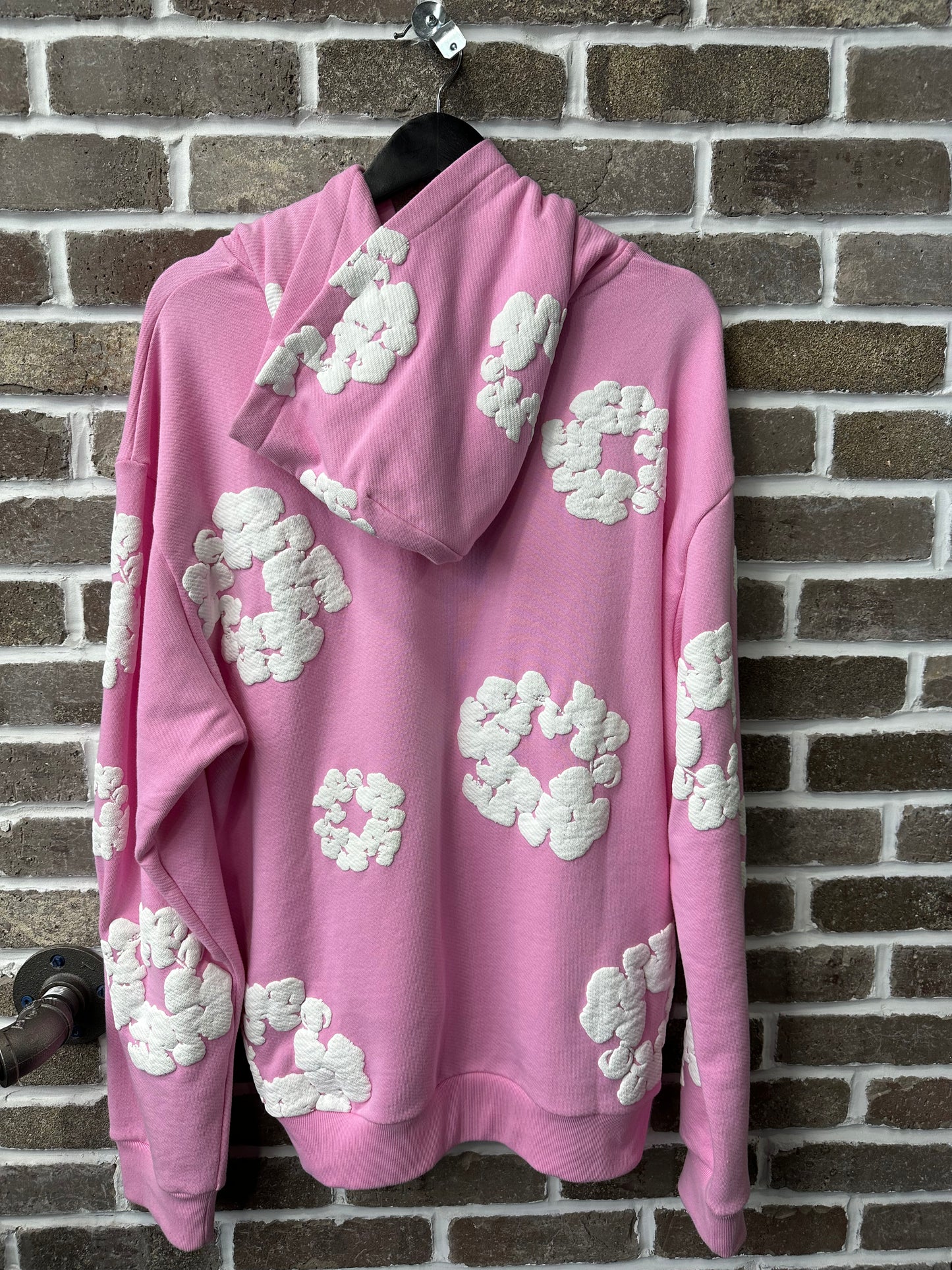 Denim Tears The Cotton Wreath Pink Sweatshirt