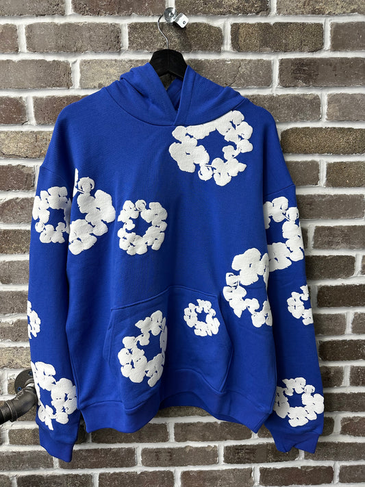 Denim Tears The Cotton Wreath Blue Sweatshirt