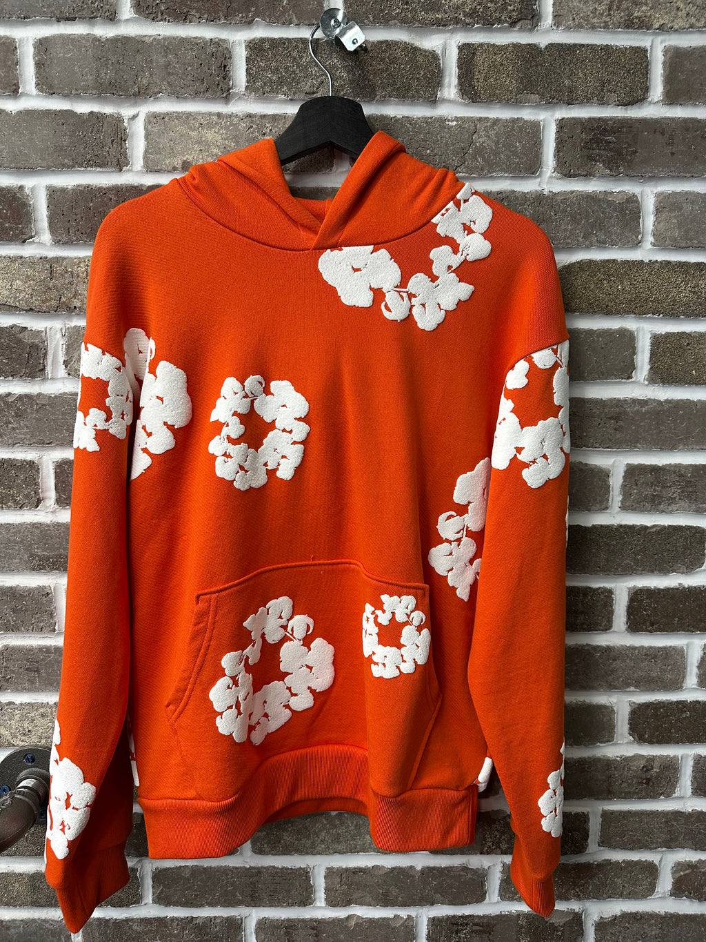 Denim Tears The Cotton Wreath Orange Sweatshirt