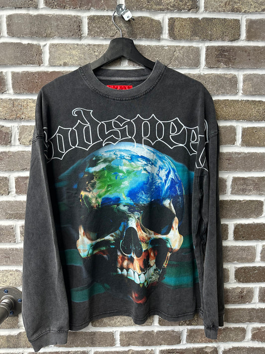 Godspeed Sklobe Grey Wash Longsleeve