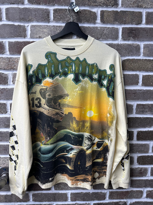 Godspeed Sunset Drift Longsleeve White