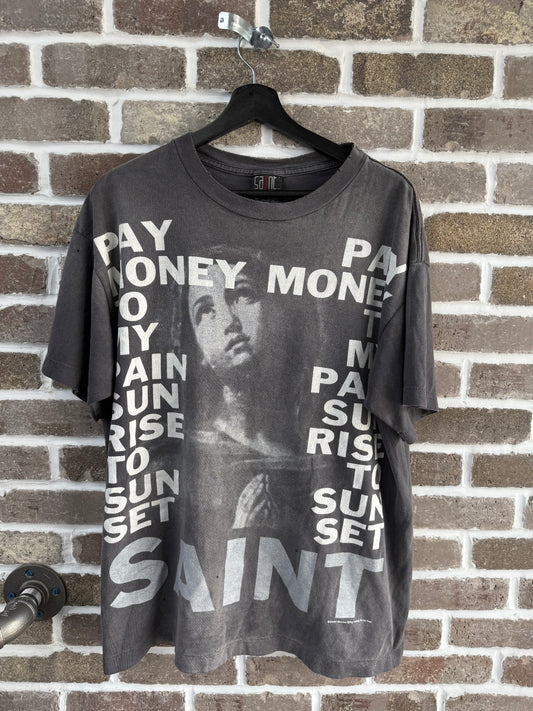 Saint Michael Grey Stay Real Tee