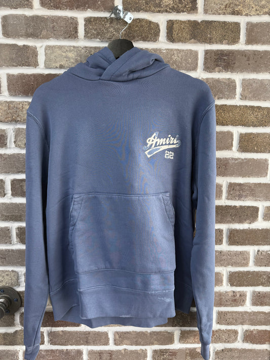 Amiri 22 Blue Puff Hoodie