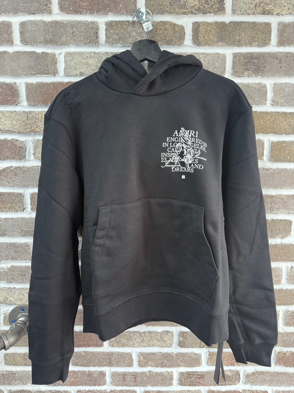 Amiri "Precious Memories" Black Pullover Hoodie