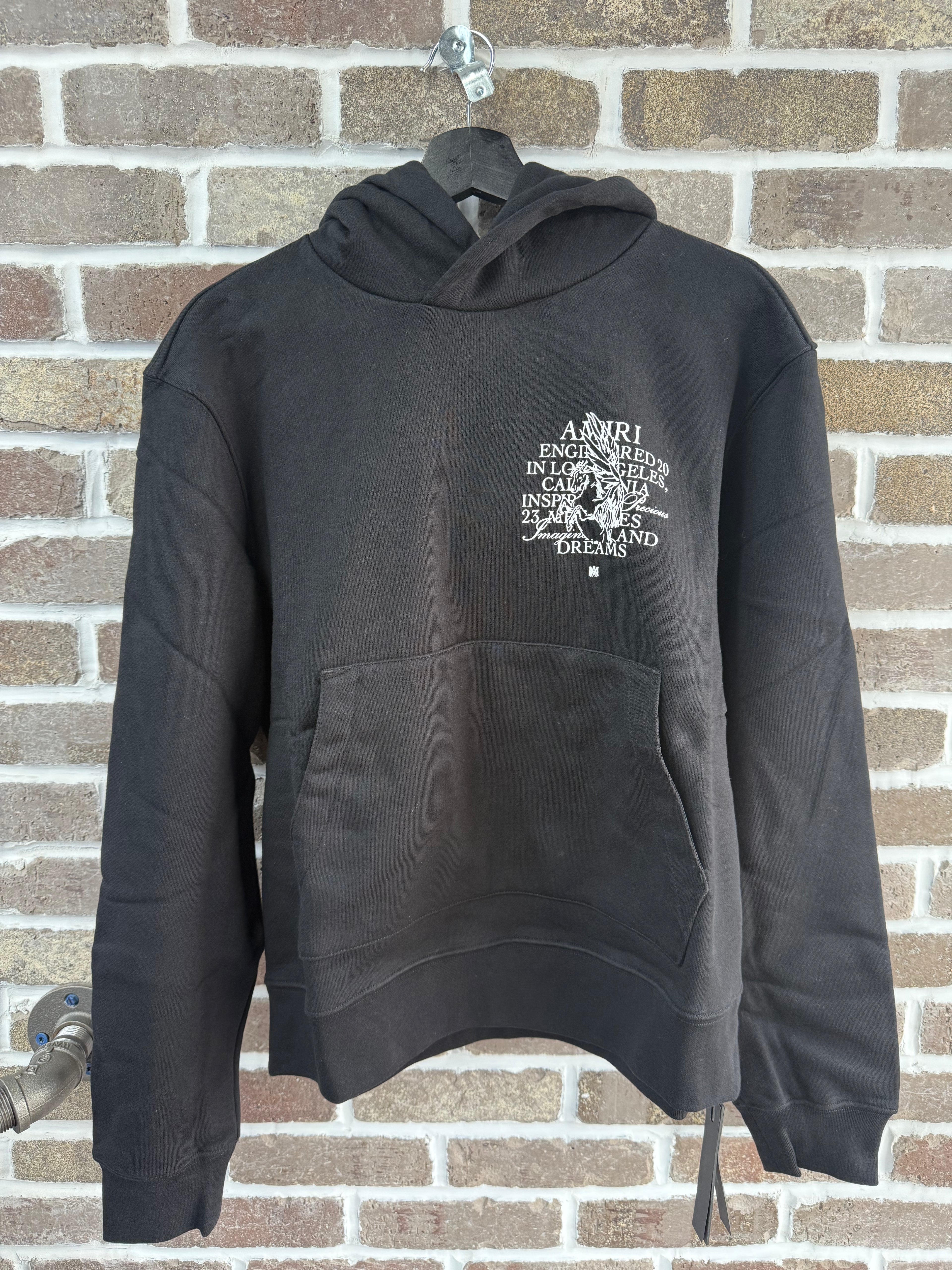 Amiri "Precious Memories" Black Pullover Hoodie