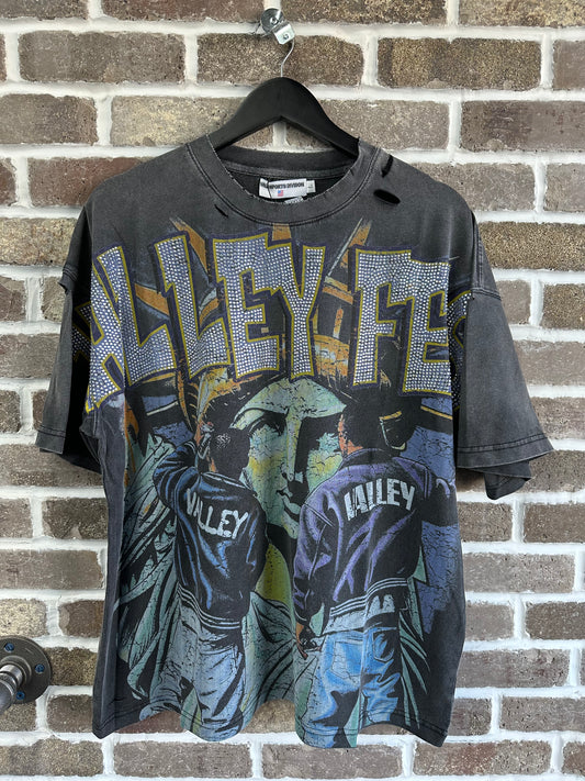 Vale Forever Bling Graffiti Tee