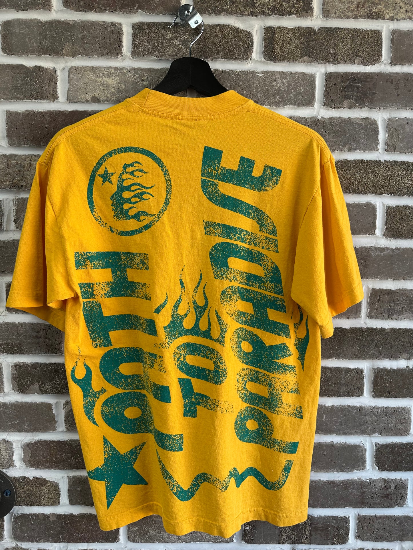 Hellstar Studios Jesus Emblem Tee Yellow