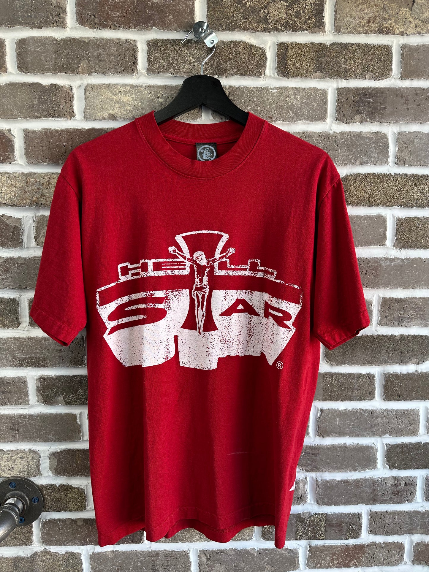 Hellstar Studios Jesus Emblem Tee Red